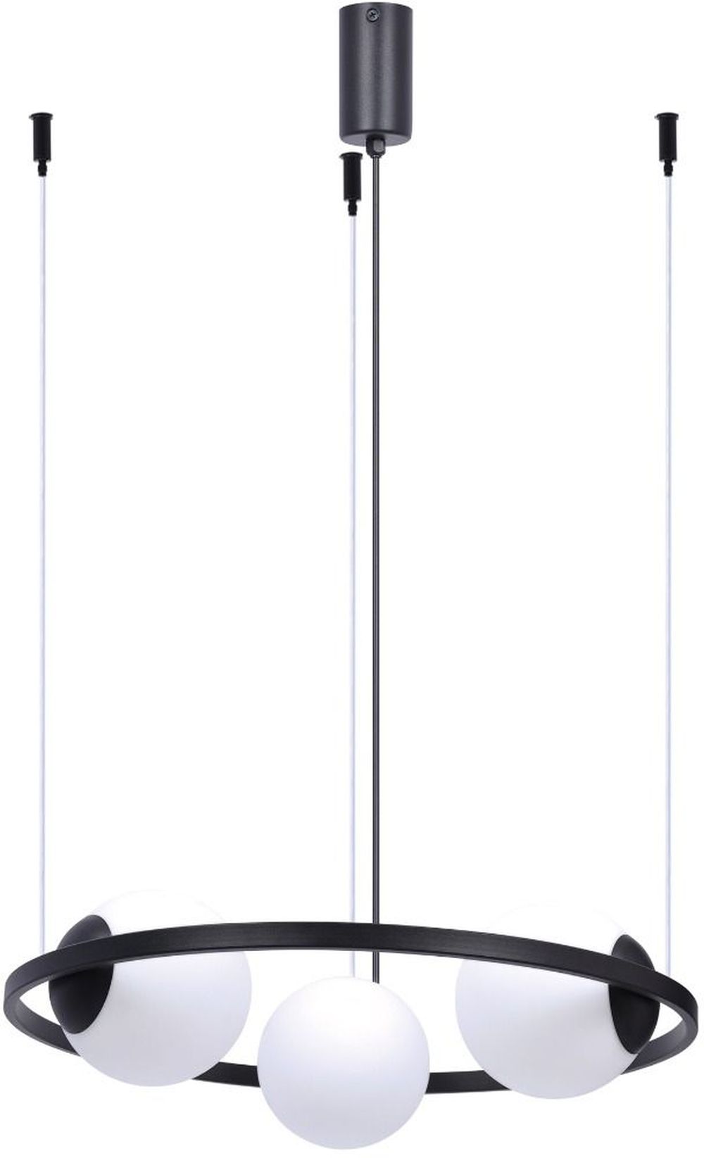 Zuma Line Orbit Pendelleuchte 3x40 W schwarz 5004