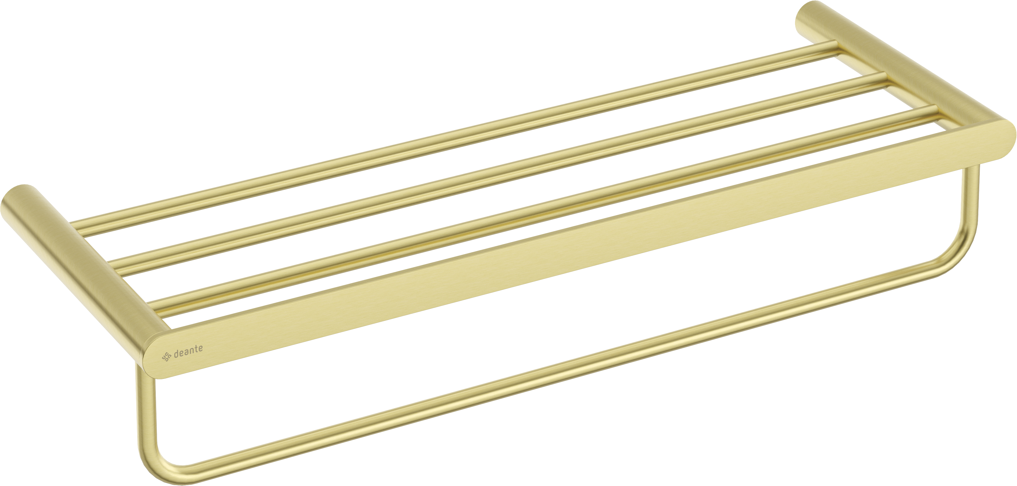 Deante Round Badezimmerregal 62.8 cm gold ADR_R531