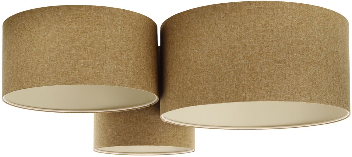 BPS Koncept Boho Ellegant Deckenlampe 3x60 W braun 080-066