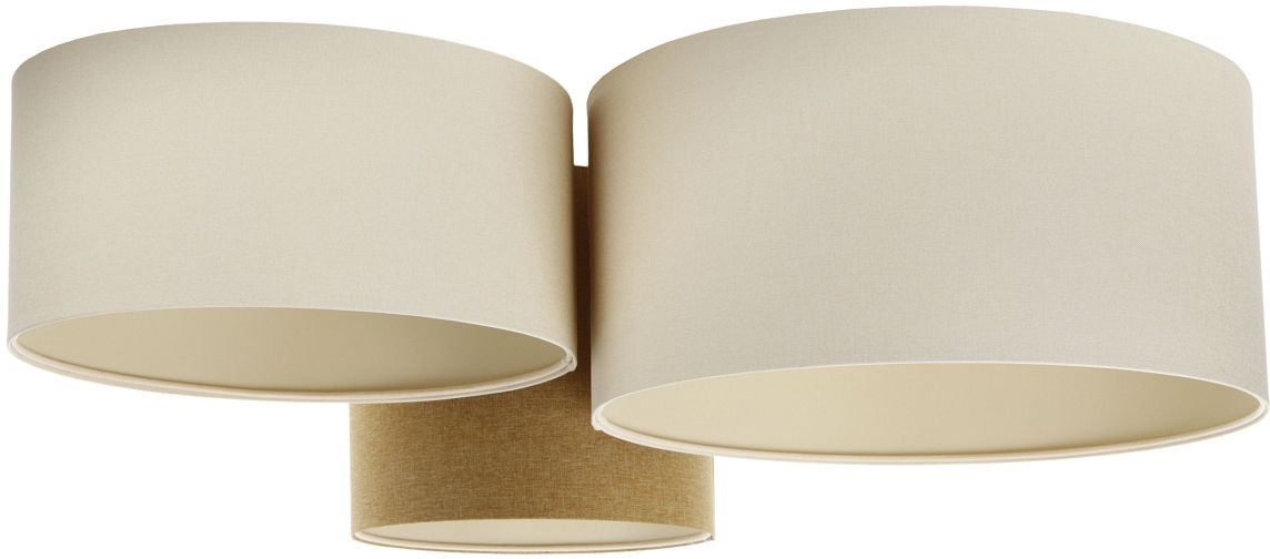 BPS Koncept Boho Ellegant Deckenlampe 3x60 W beige 080-079