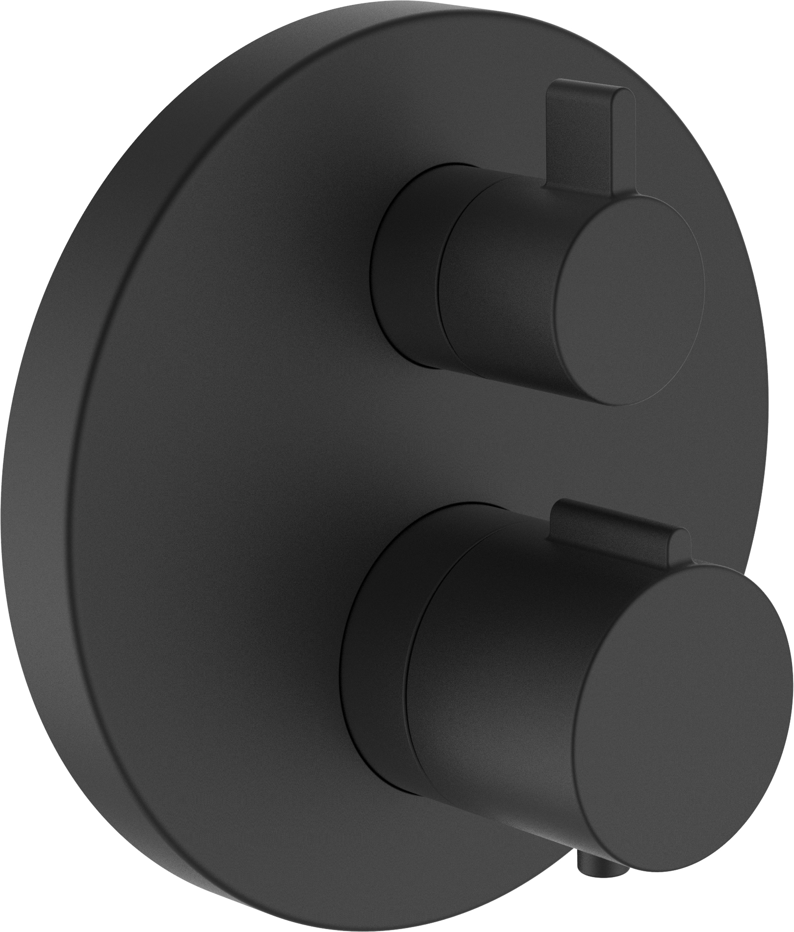 Laufen City Therm Duscharmatur Unterputz mit Thermostat schwarz HF905474428000