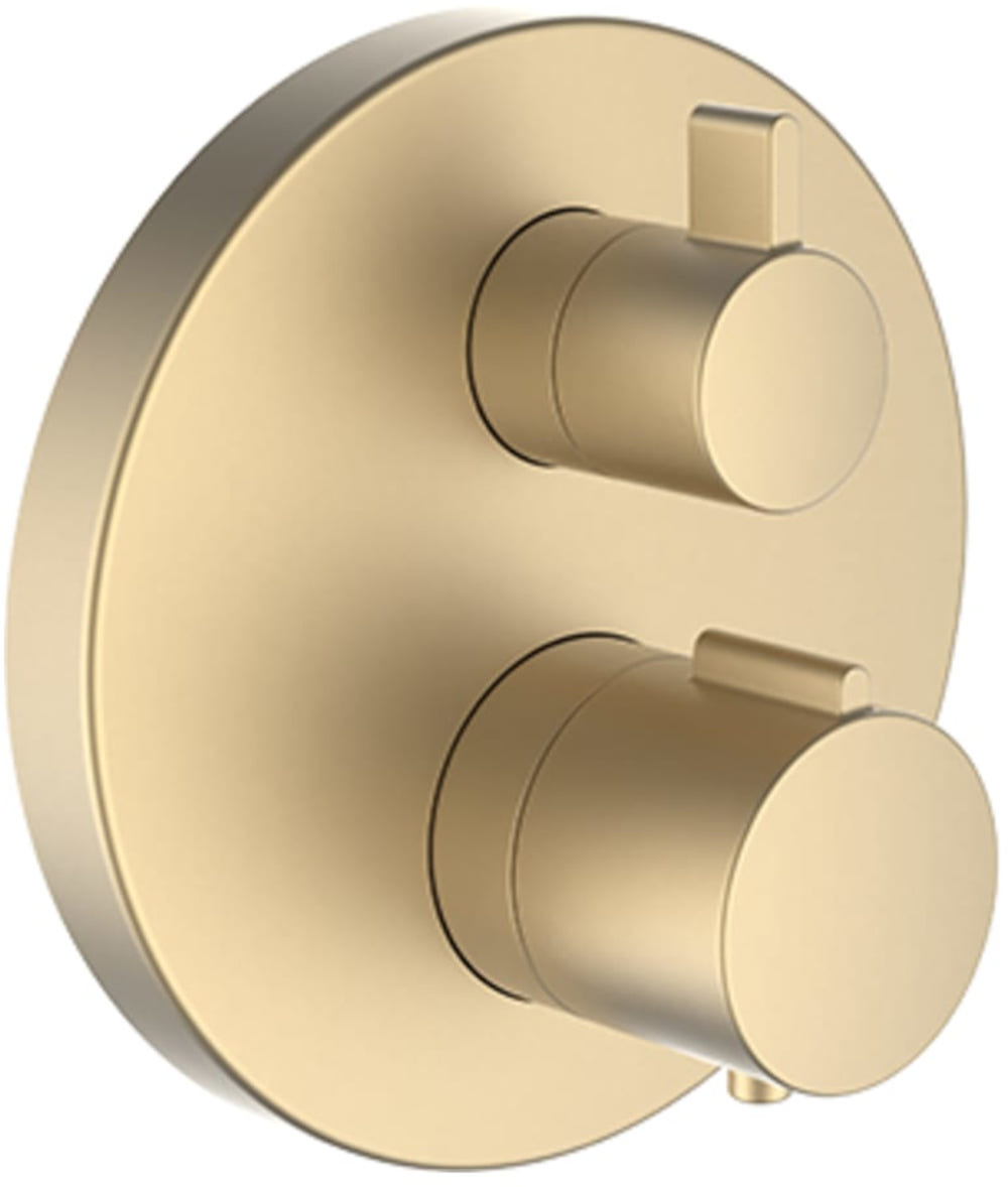 Laufen City Therm Badewannen- und Duscharmatur Unterputz mit Thermostat gold HF905475462000
