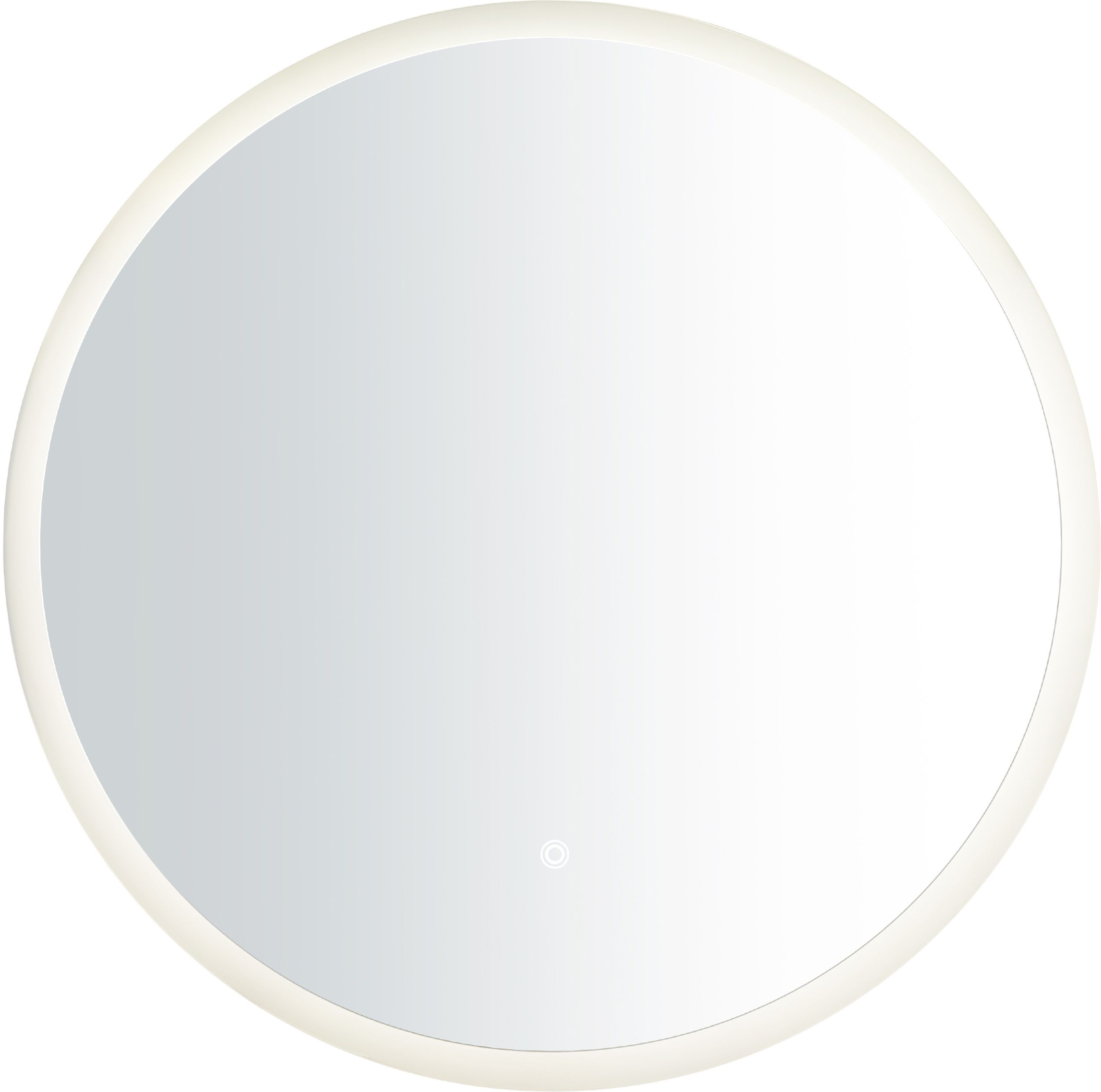 Nordlux Dovina Spiegel 60x60 cm rund mit Beleuchtung weiß 2310251000