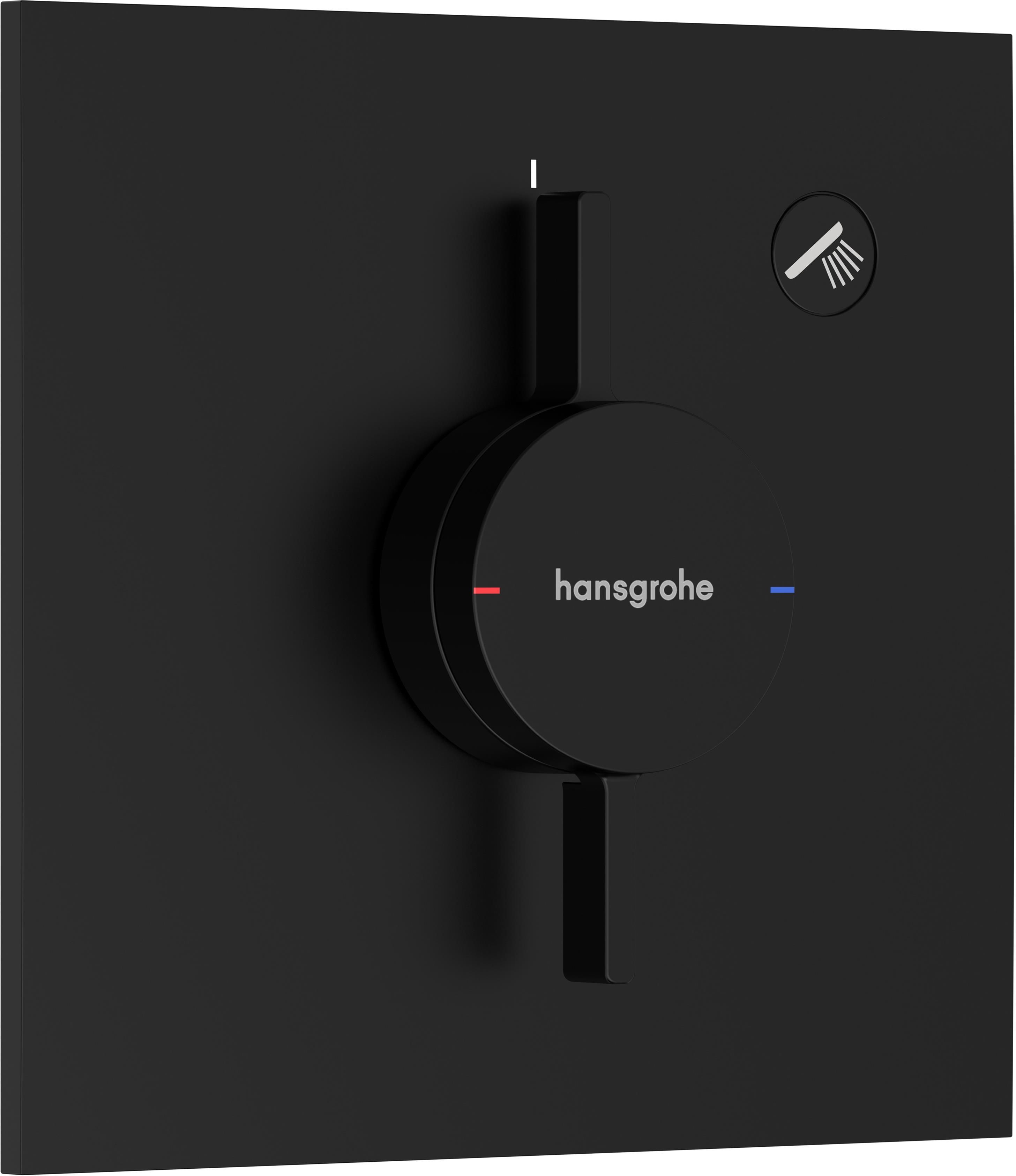 Hansgrohe DuoTurn E Duschbatterie Unterputz schwarz 75617670