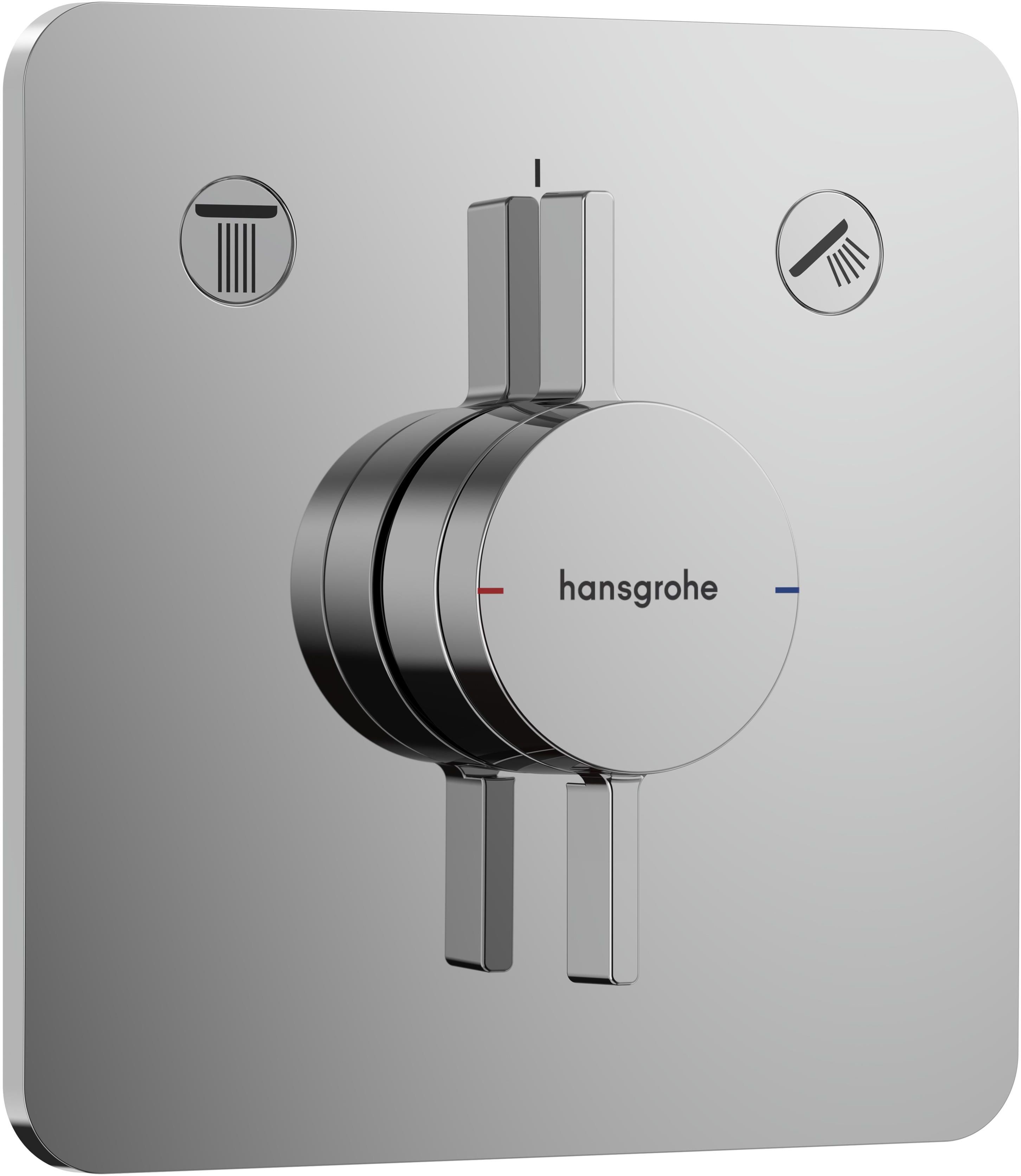 Hansgrohe DuoTurn Q Badewannen- und Duscharmatur Unterputz chrom 75414000
