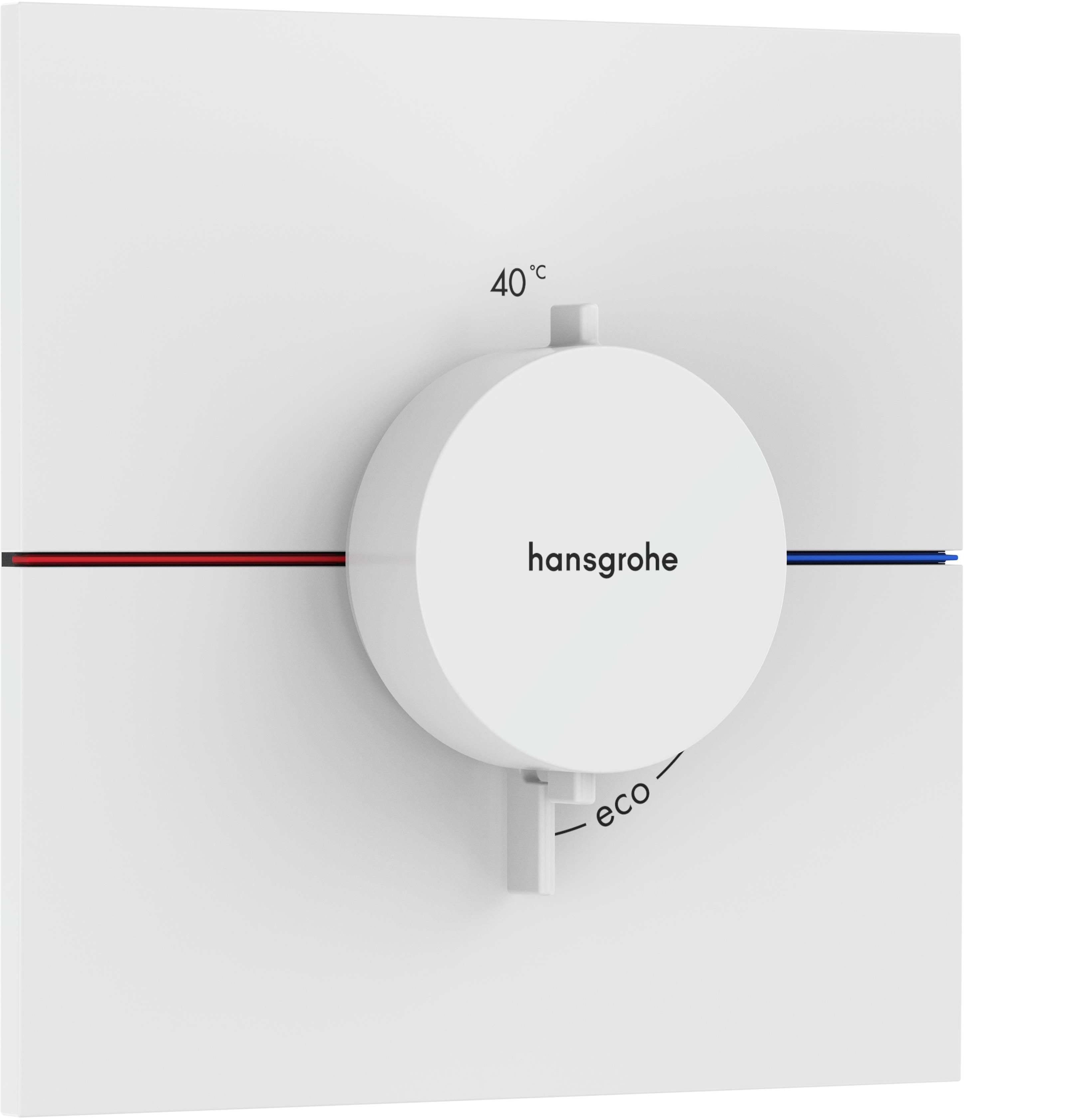 Hansgrohe ShowerSelect Comfort E Duschbatterie Unterputz mit Thermostat weiß 15574700