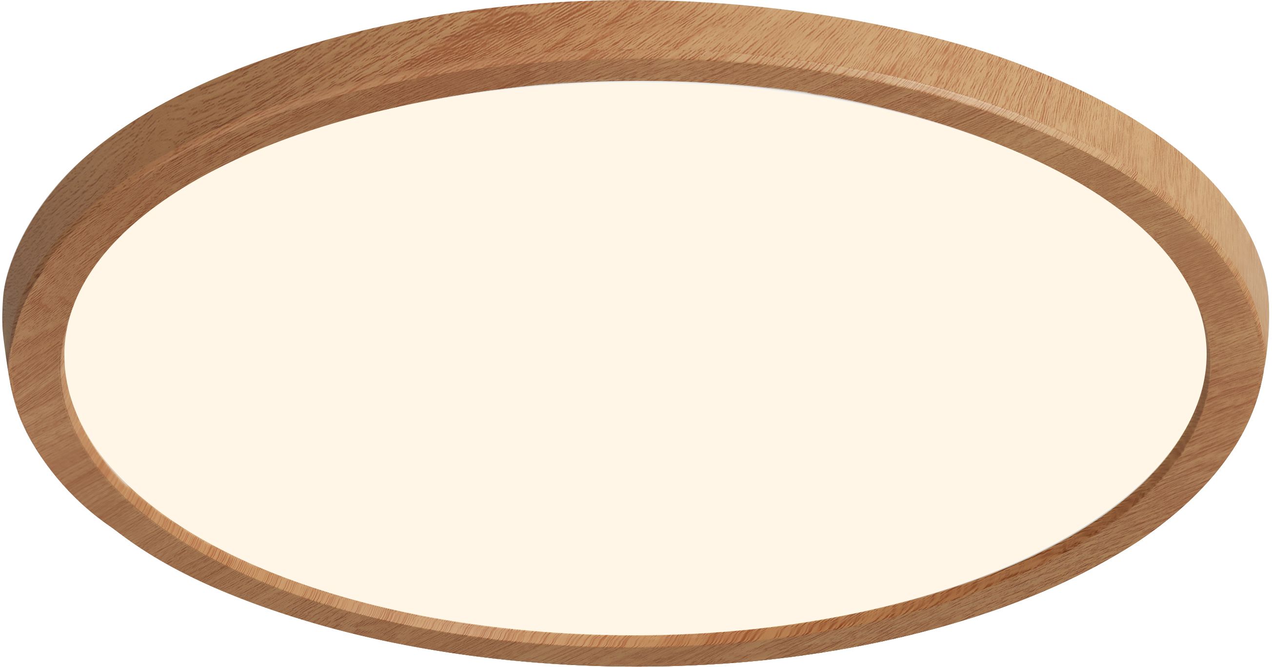 Nordlux Oja Decke 1x17 W weiß-holz 50046104