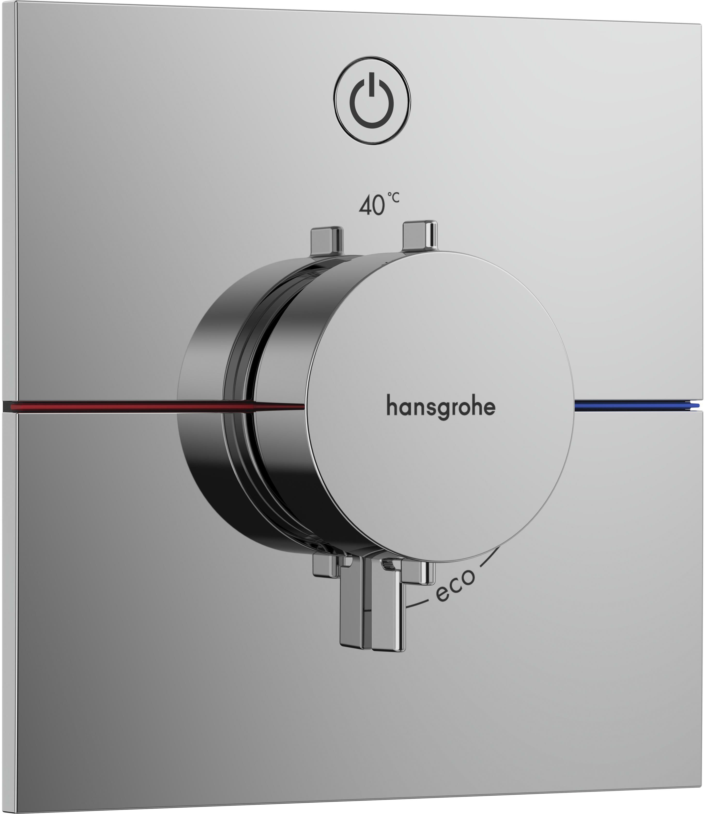Hansgrohe ShowerSelect Comfort E Duschbatterie Unterputz mit Thermostat chrom 15571000