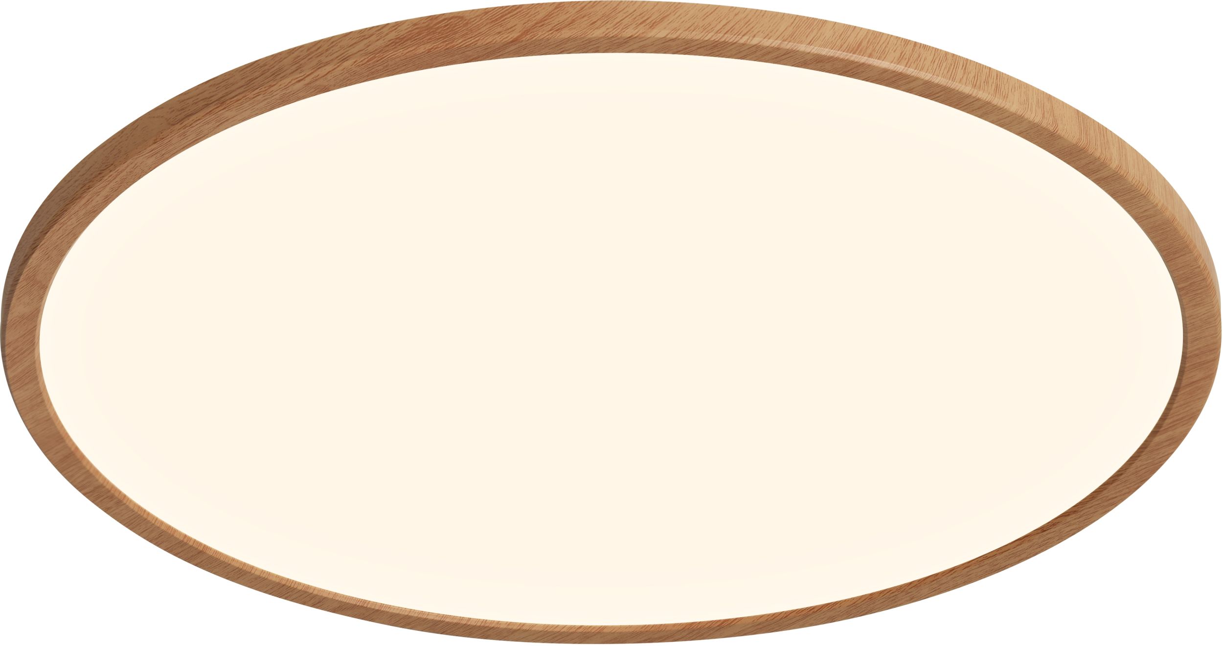 Nordlux Oja Decke 1x24 W weiß-holz 50056104