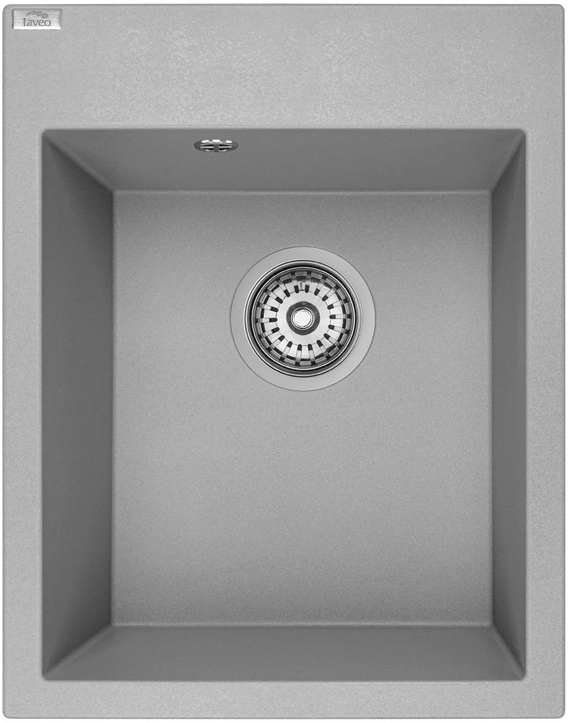 Laveo Monchichi Granitspüle 50x39 cm grau/graphit/onyx SBO510Y