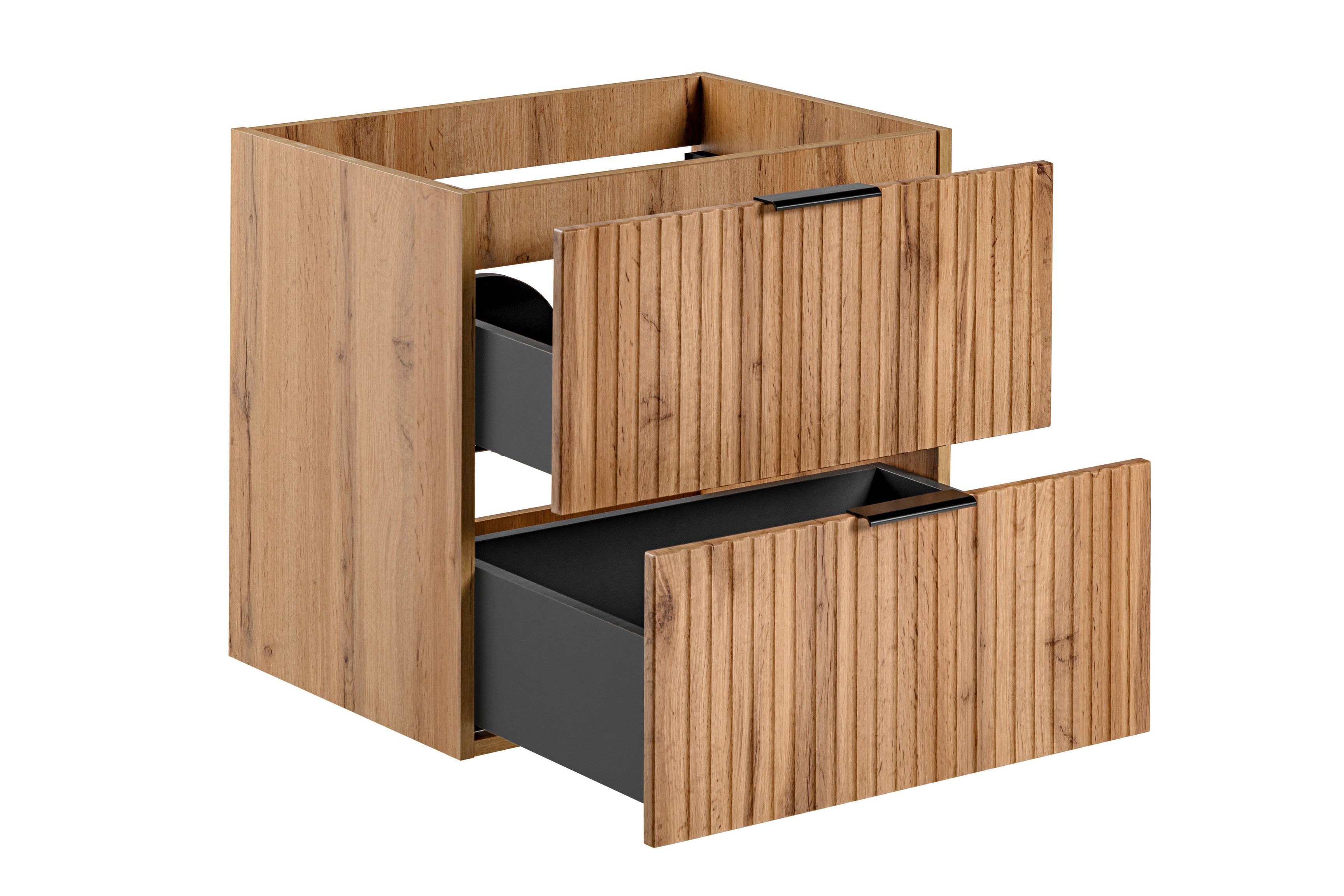 Comad Adel Oak Kabinett 60x46x57 cm Unterschrank hängend eiche ADEL OAK 82-60-B-2S