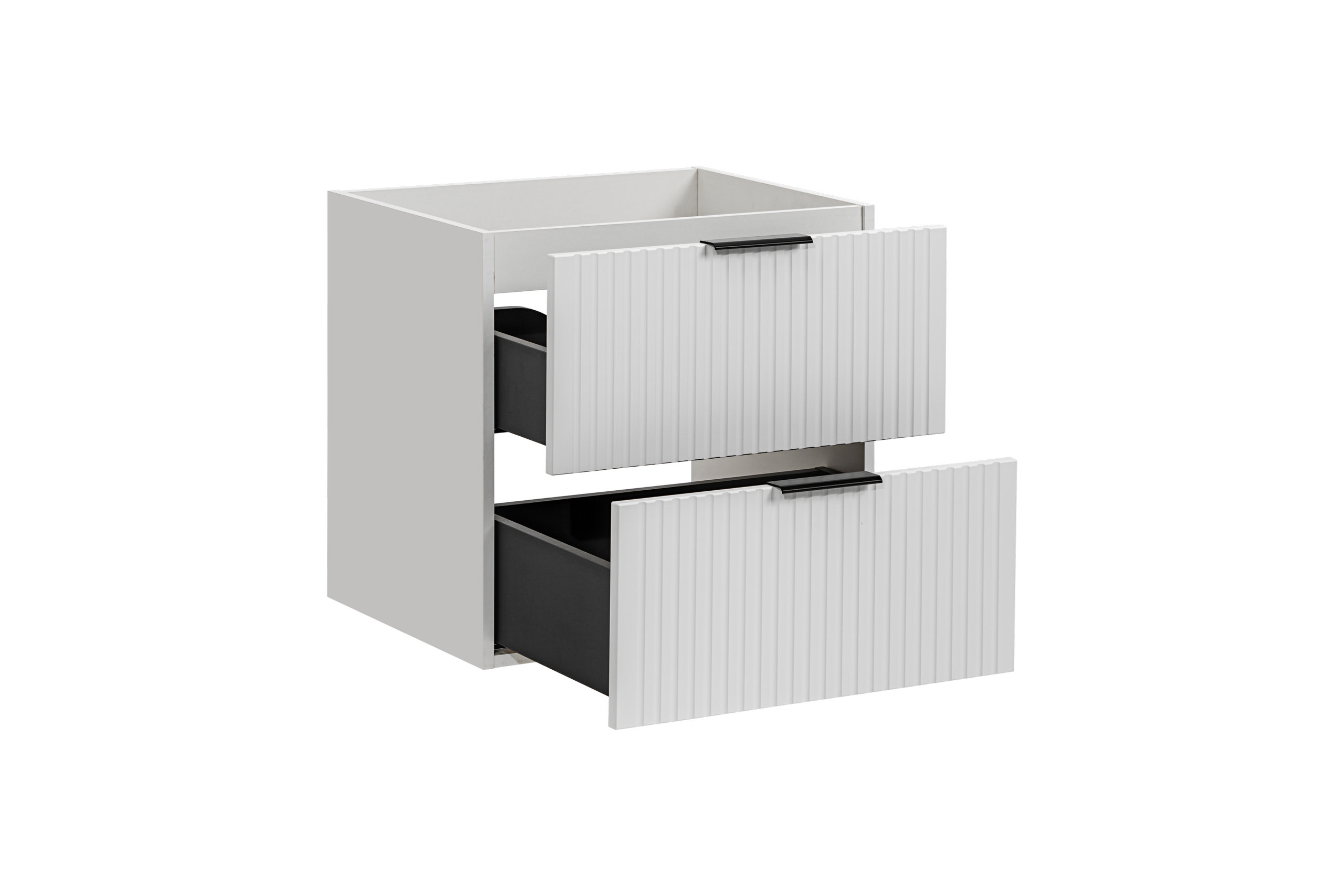 Comad Adel White Kabinett 60x46x57 cm Unterschrank hängend weiß ADEL WHITE 82-60-B-2S