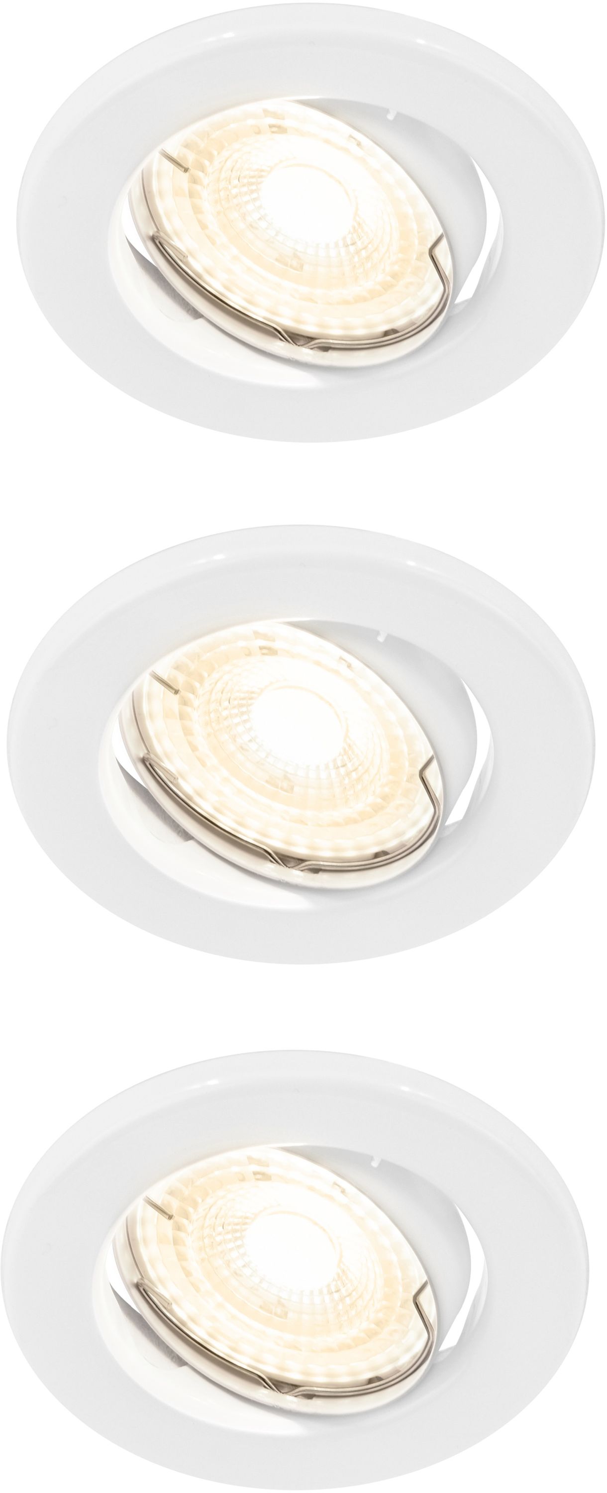 Nordlux Canis Eingebaute Lampe 3x4.7 W weiß 49330101