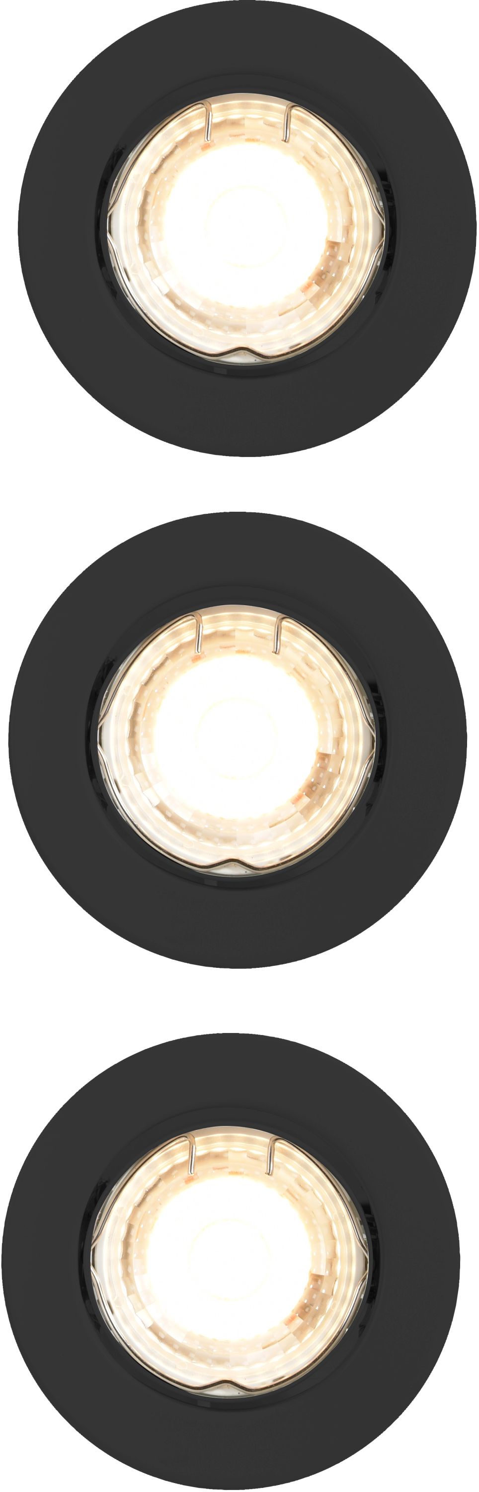 Nordlux Canis Eingebaute Lampe 3x4.7 W schwarz 49370103