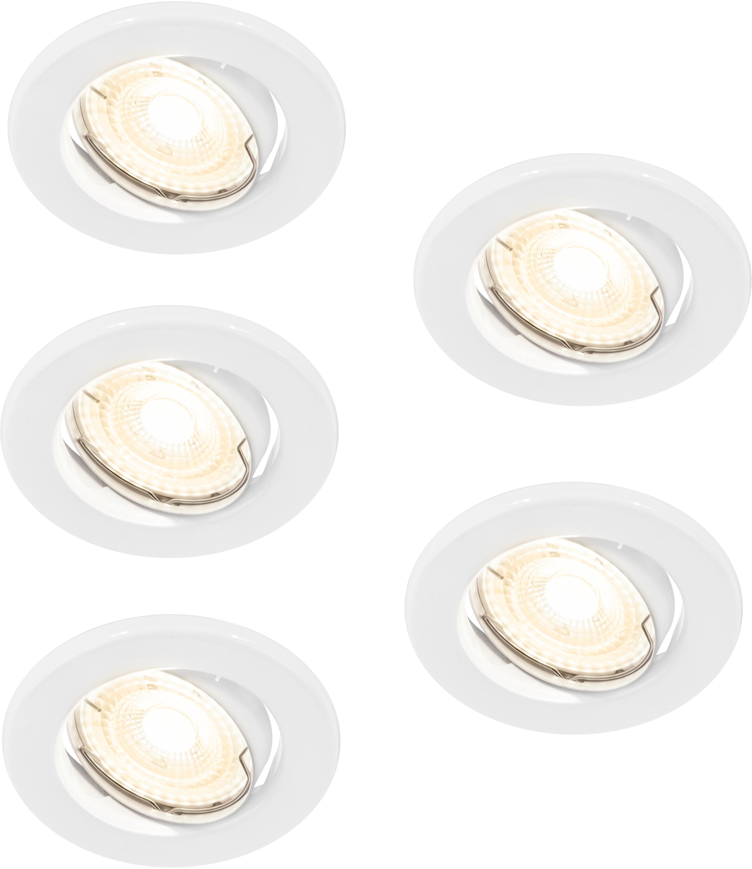 Nordlux Canis Eingebaute Lampe 5x3.1 W weiß 49310101