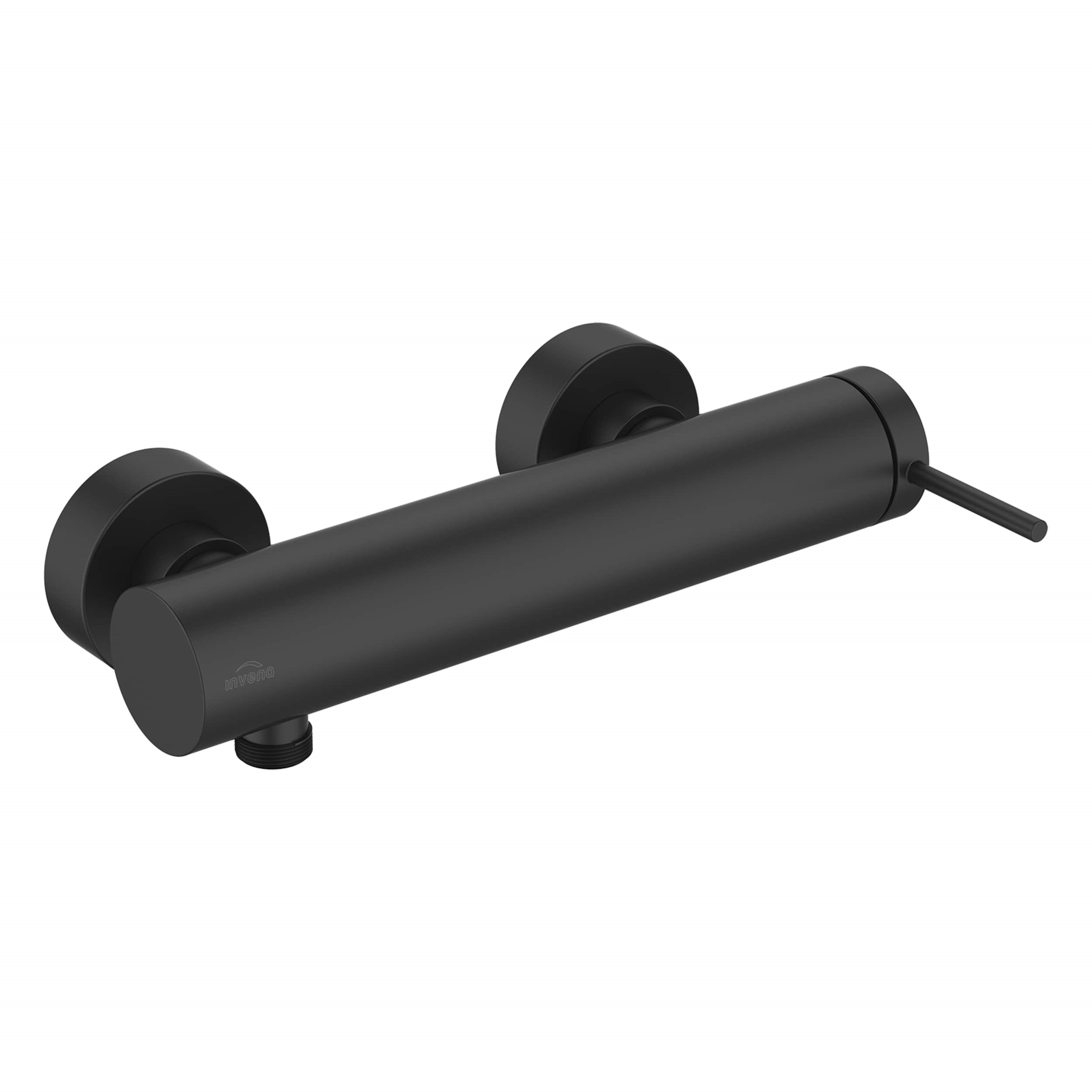 Invena Kalitea duschbatterie Wand schwarz BN72004