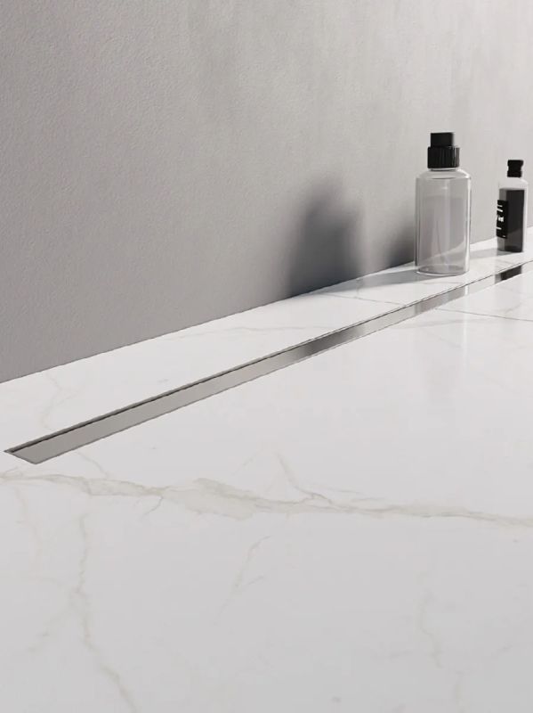 New Trendy Visio Slim Linienablauf 70 cm chrom OL-0067