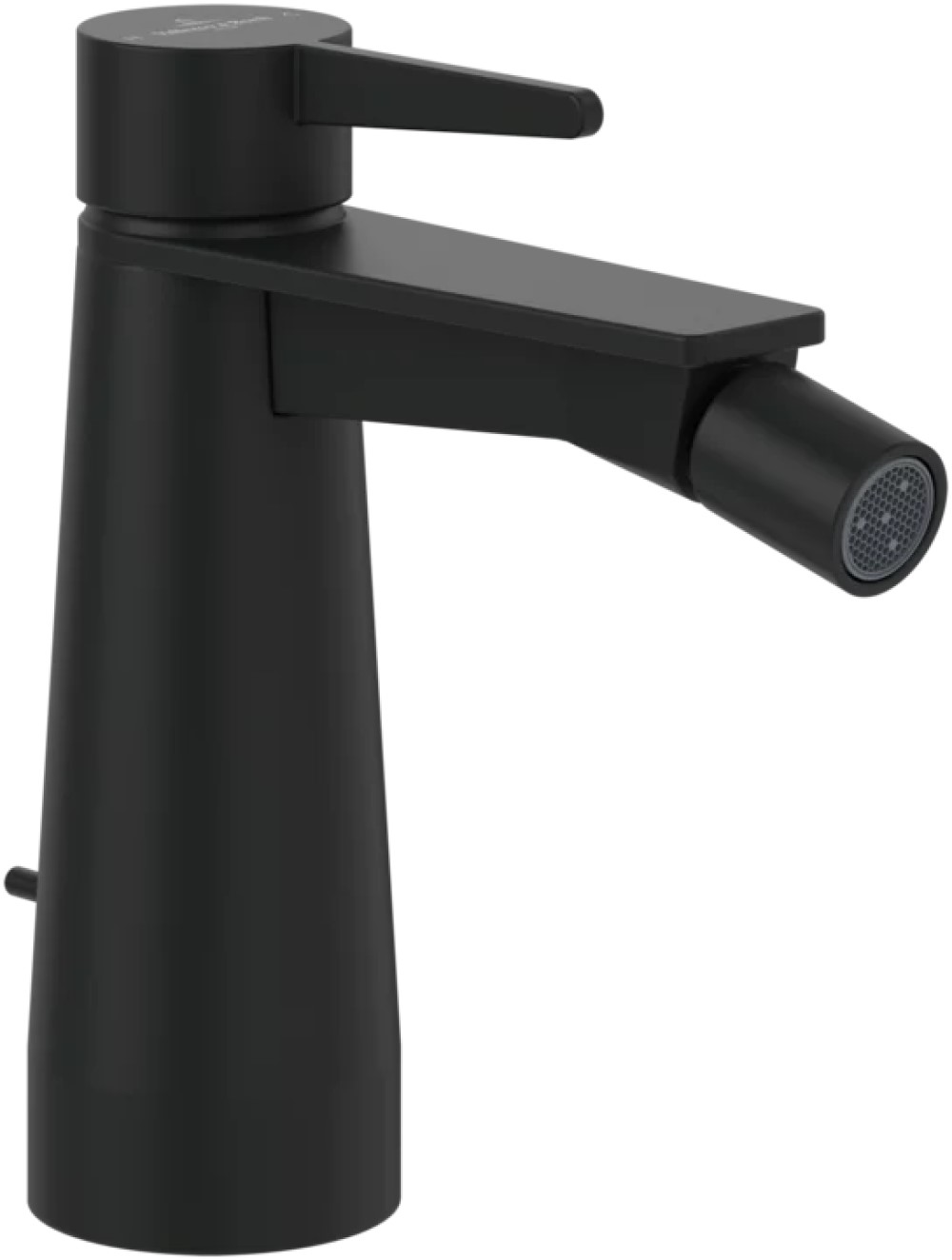 Villeroy & Boch Conum Bidetarmatur stehend schwarz TVB127001000K5