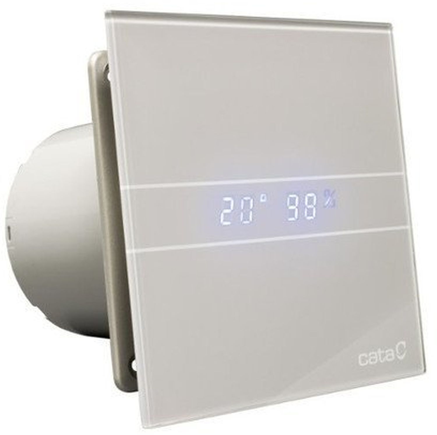 Cata E-100 Ventilator mit Zierblende silber 00900600