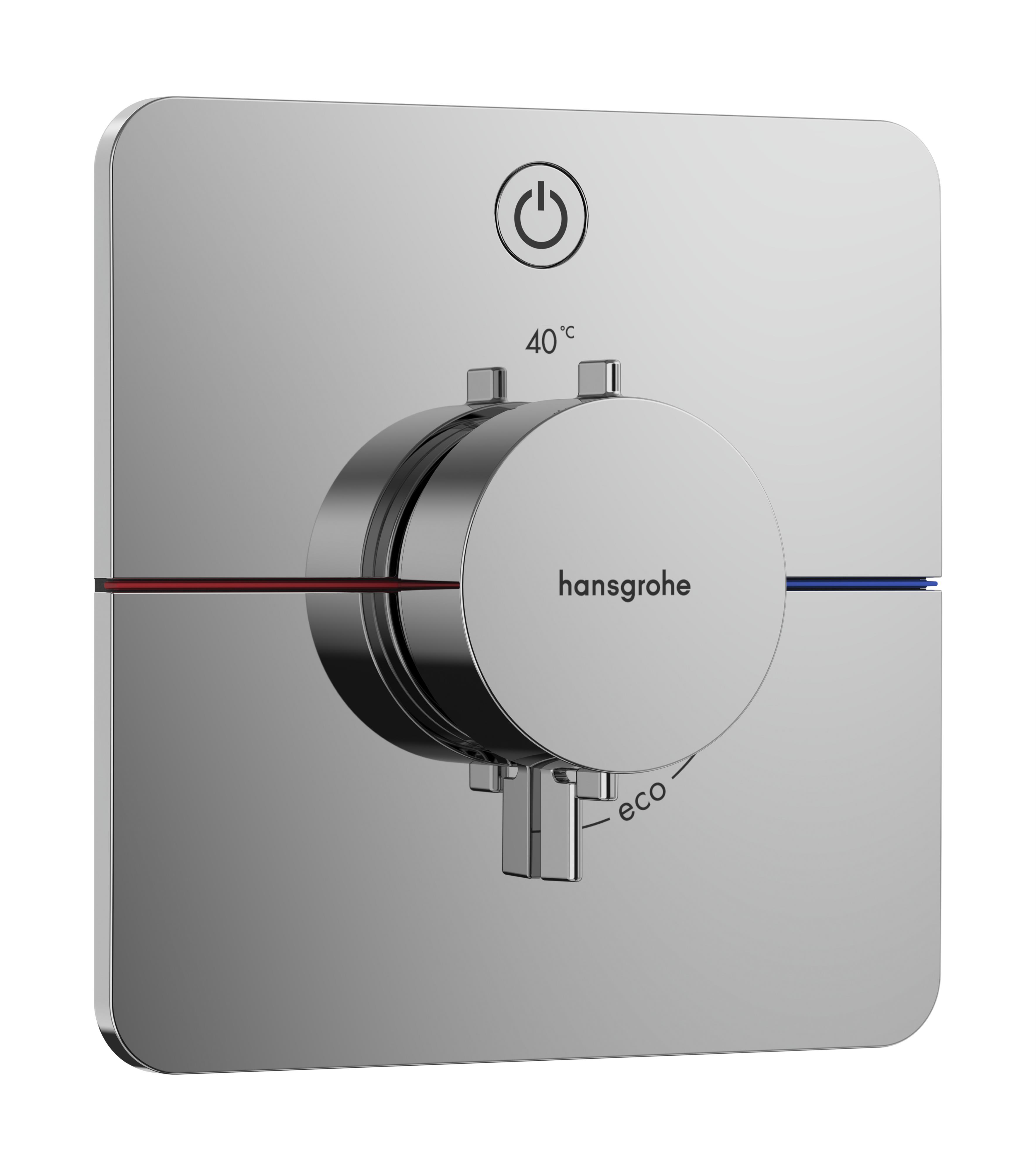 Hansgrohe ShowerSelect Comfort Q Duschbatterie Unterputz mit Thermostat chrom 15581000