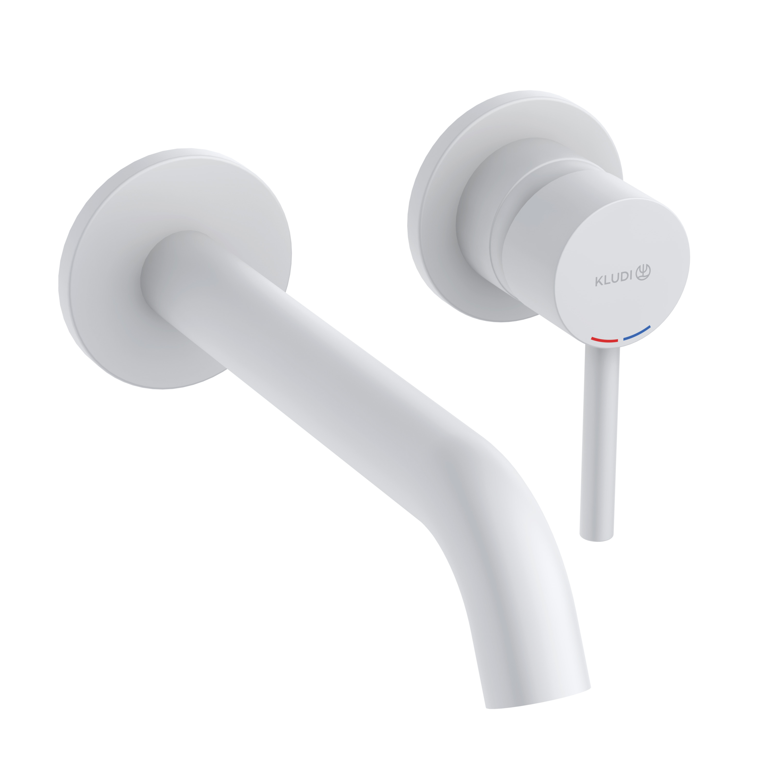 Kludi Bozz Waschtischarmatur Unterputz weiß 382455376
