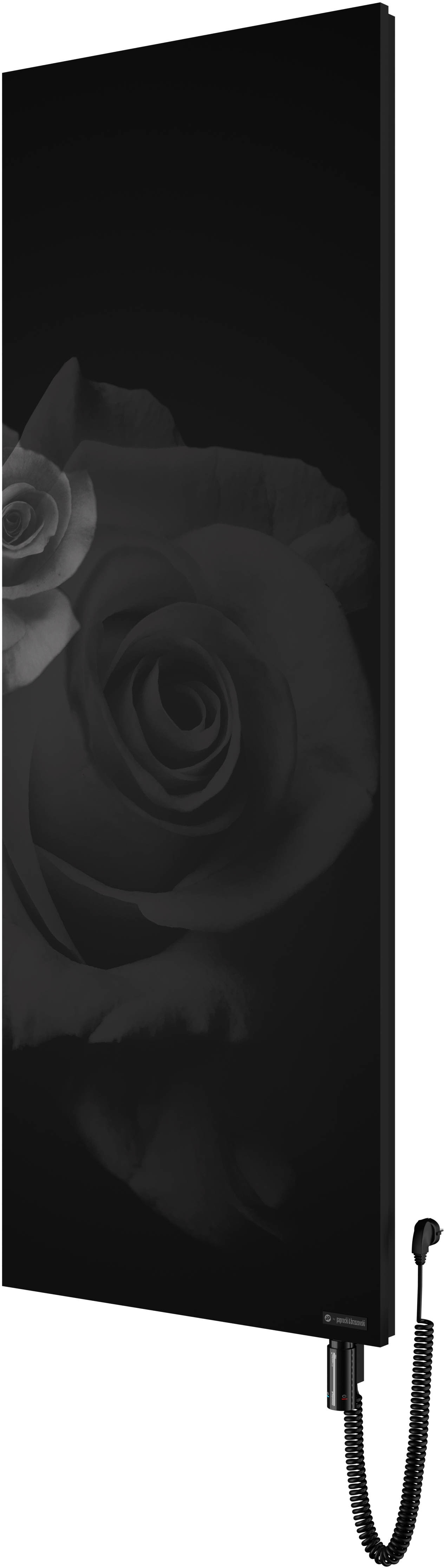 Instal Projekt Inventio Electro Elektrischer Heizkörper 180.6x65.6 cm weiß-schwarz INVE-70/180E31FS21+GH-12C2