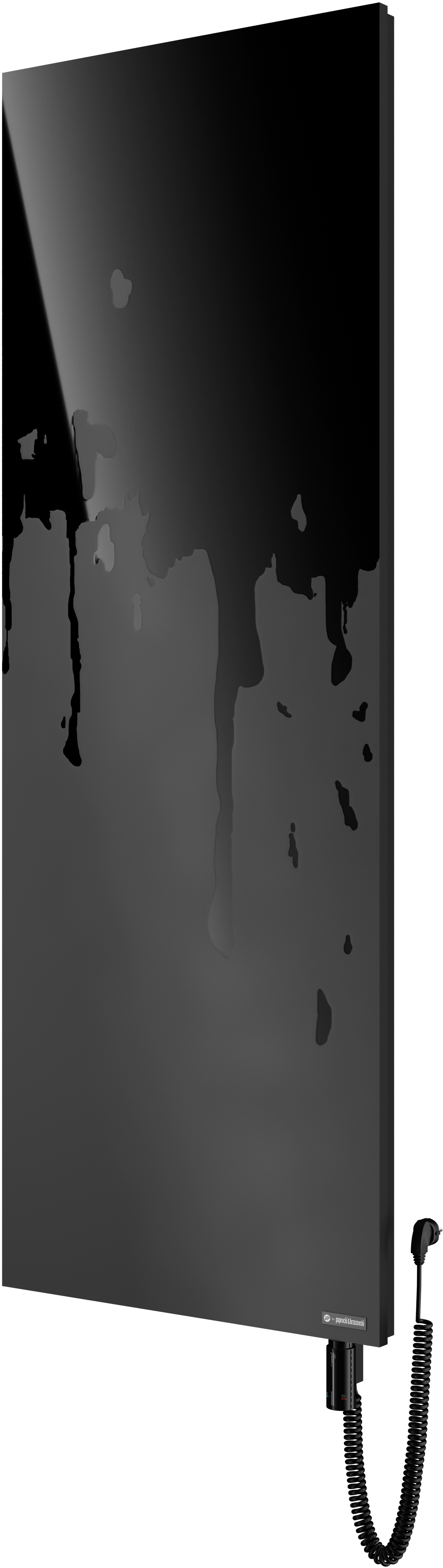 Instal Projekt Inventio Electro Elektrischer Heizkörper 180.6x65.6 cm weiß-schwarz INVE-70/180E31FS22+GH-12C2