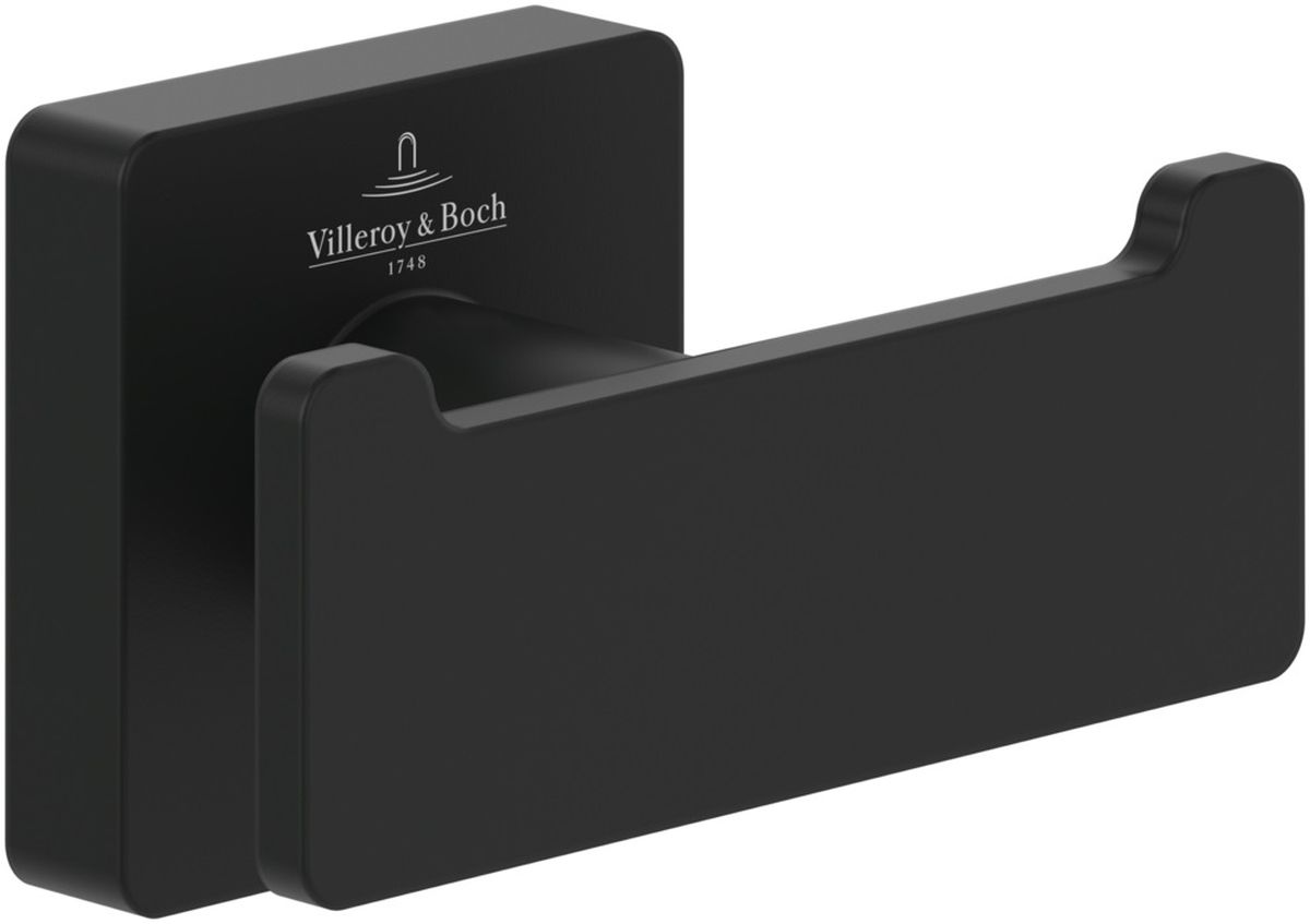 Villeroy & Boch Elements Handtuchhalter schwarz TVA152012000K5