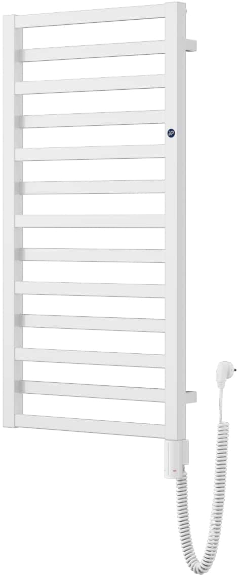 Instal Projekt Poppy Electro Elektrischer Heizkörper 131x50 cm weiß PPYE-50/130+GH-06C1