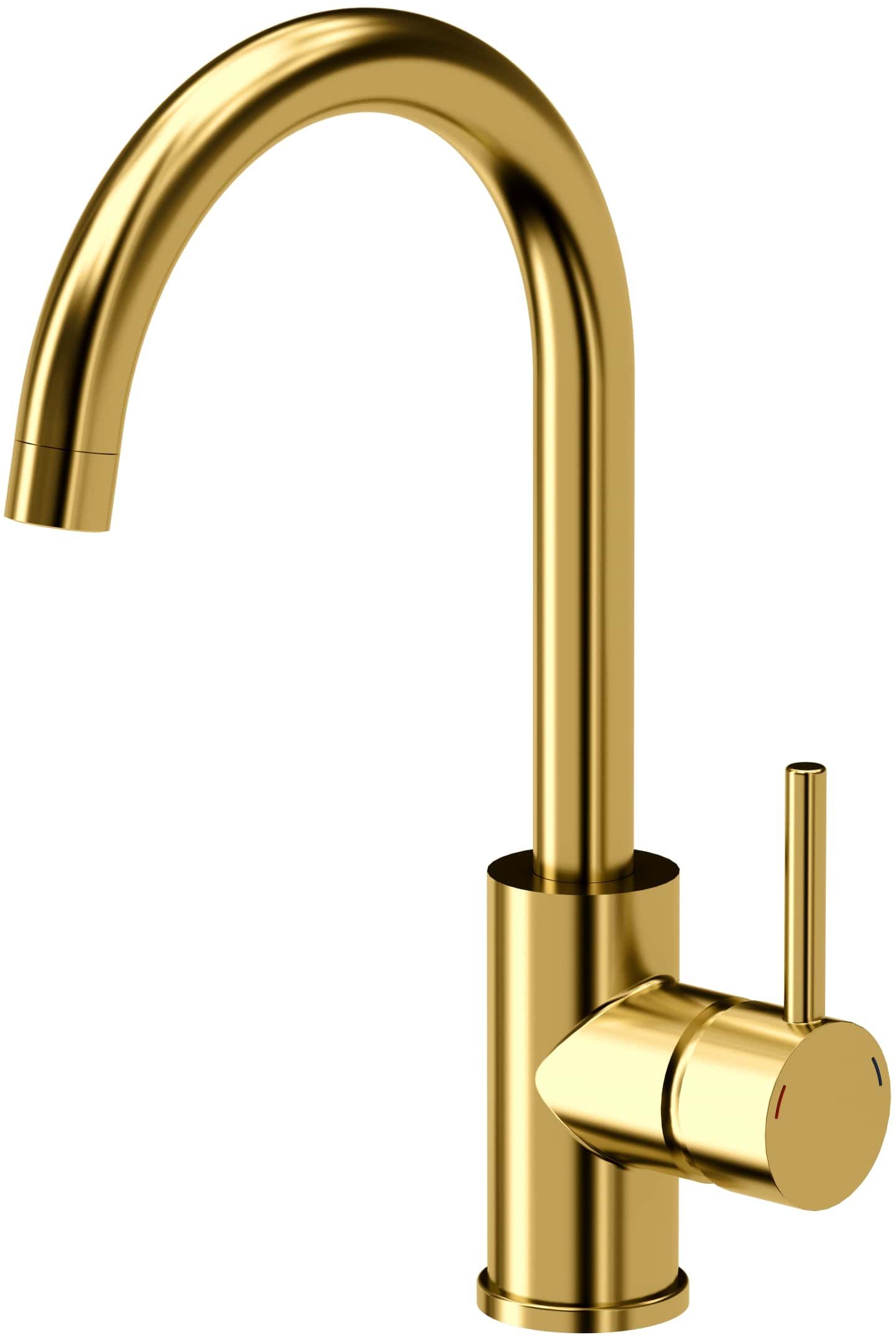 Quadron Naomi küchenarmatur stehend gold/altgold 3323502PVDBSG1