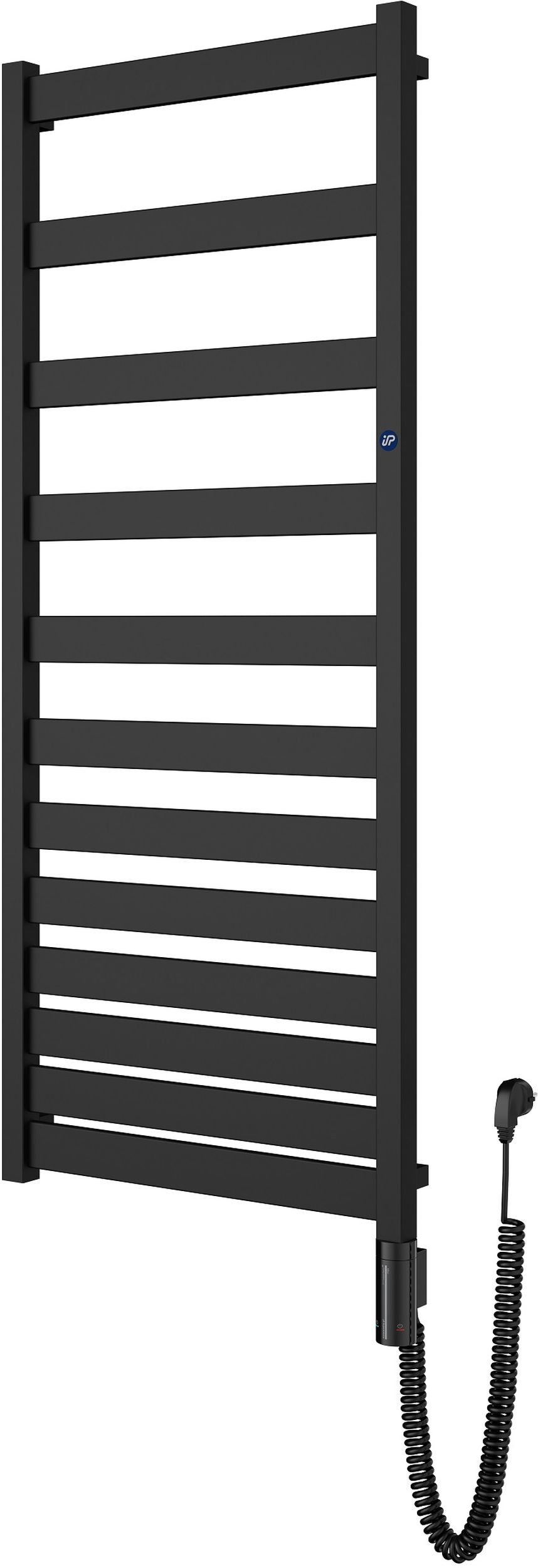 Instal Projekt Belti Electro Elektrischer Heizkörper 157.3x50 cm schwarz BELE-50/160C75+GH-06C2