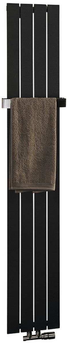 Sapho Colonna Badezimmerheizkörper dekorativ 180x29.8 cm schwarz IR144