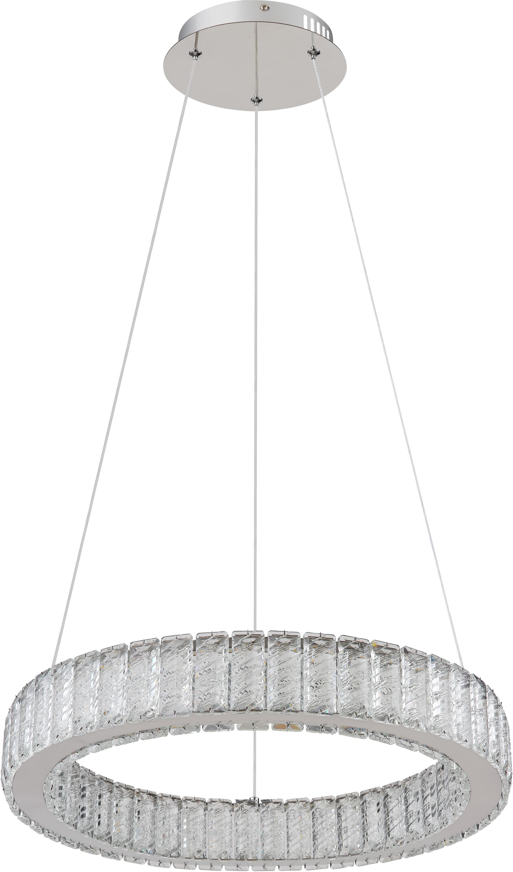 Globo Lighting Mucky Pendelleuchte 1x50 W chrom-kristall 67162-50