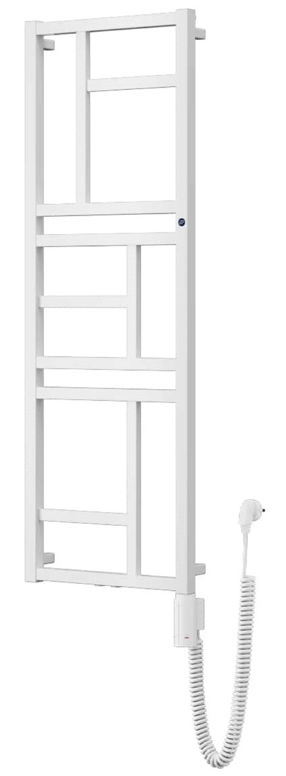 Instal Projekt Mondrian Elektrischer Heizkörper 83.2x40 cm weiß MONE-40/80+GH-03C1