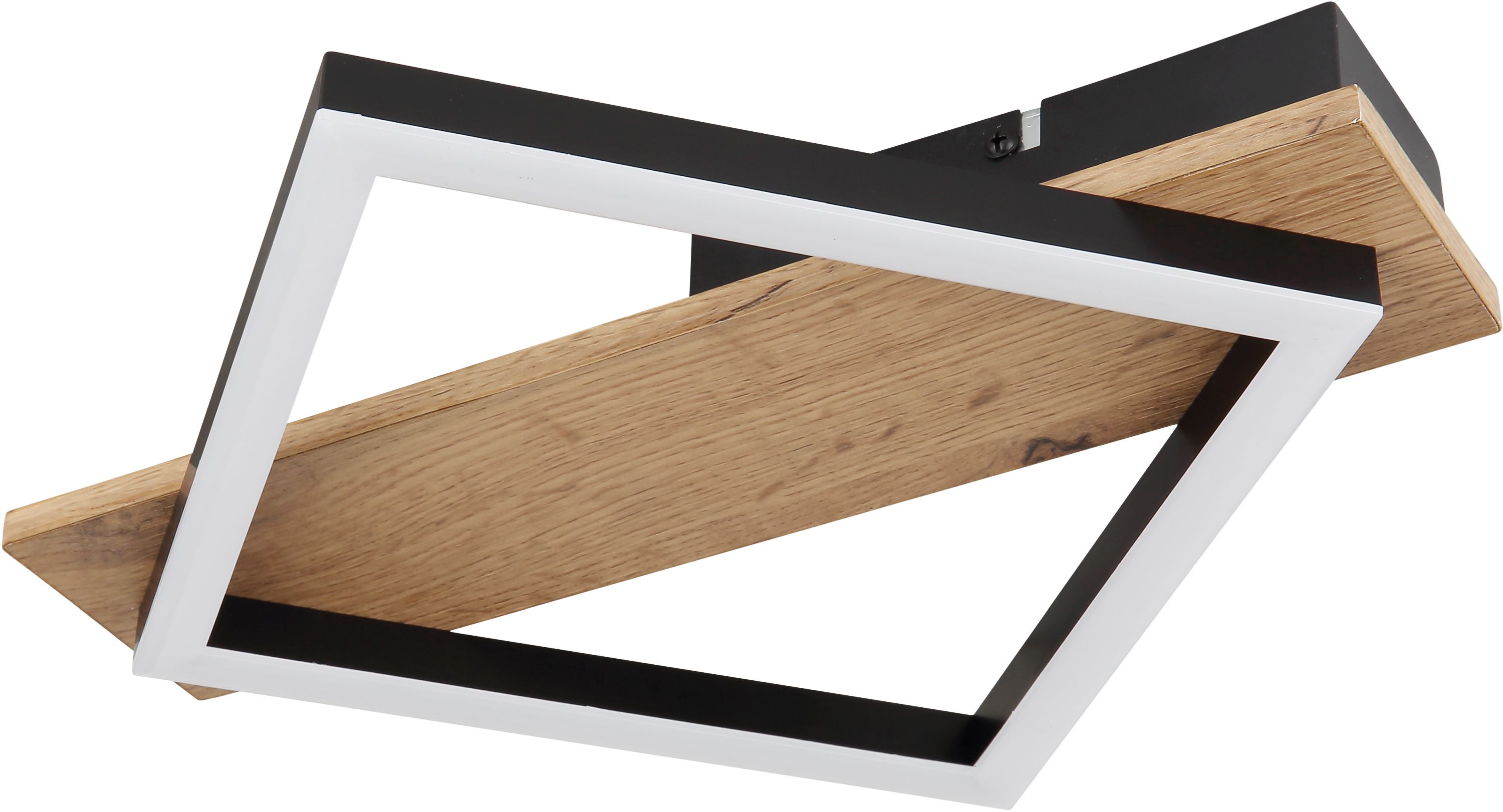 Globo Lighting Beatrix Deckenlampe 1x12 W schwarz-holz 67294D