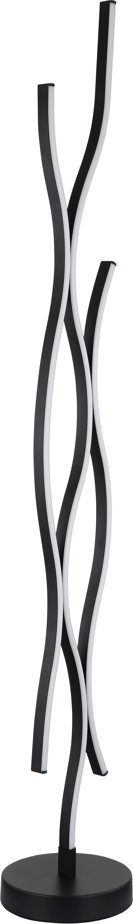 Globo Lighting Geronimo Stehlampe 3x28 W schwarz 67206S