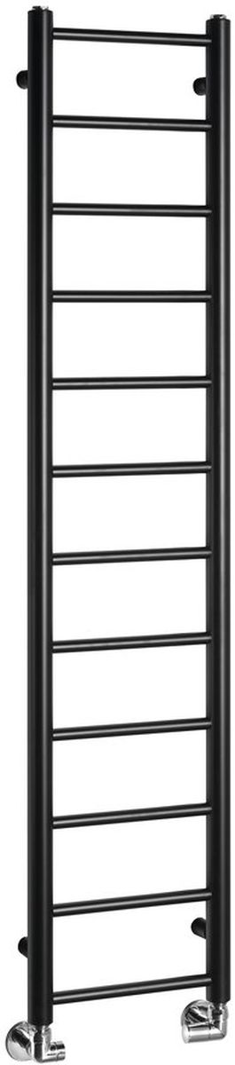 Sapho Dina Badezimmerheizkörper Leiter 138x30 cm schwarz IR373B