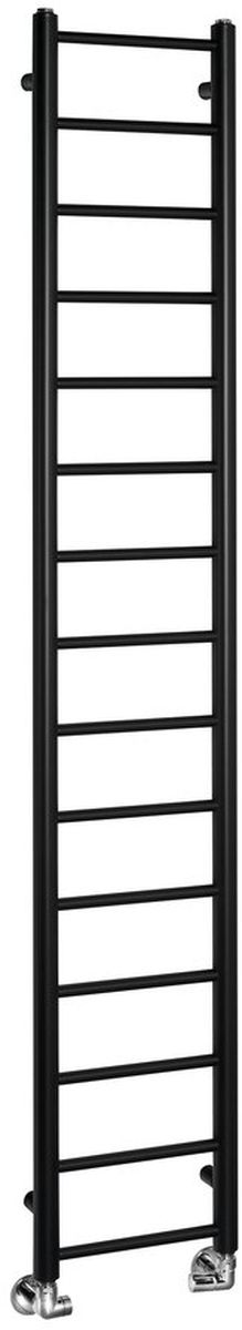 Sapho Dina Badezimmerheizkörper Leiter 174x30 cm schwarz IR376B