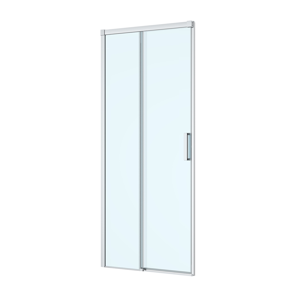 Oltens Breda Duschtüren 100 cm Schiebe- chrom Glanz/durchsichtiges Glas 21213100