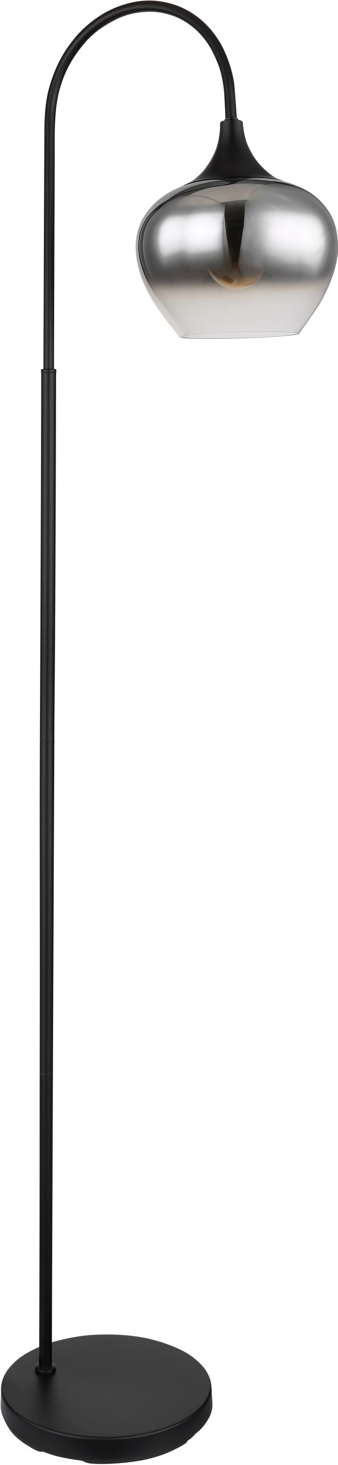 Globo Lighting Maxy Stehlampe 1x40 W schwarz-verraucht 15548S