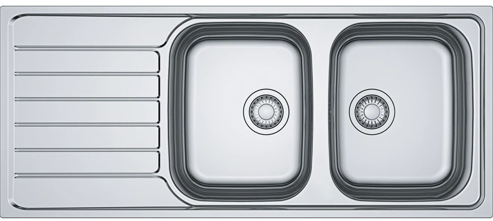 Franke Spark Stahlspüle 116x50 cm 101.0592.563