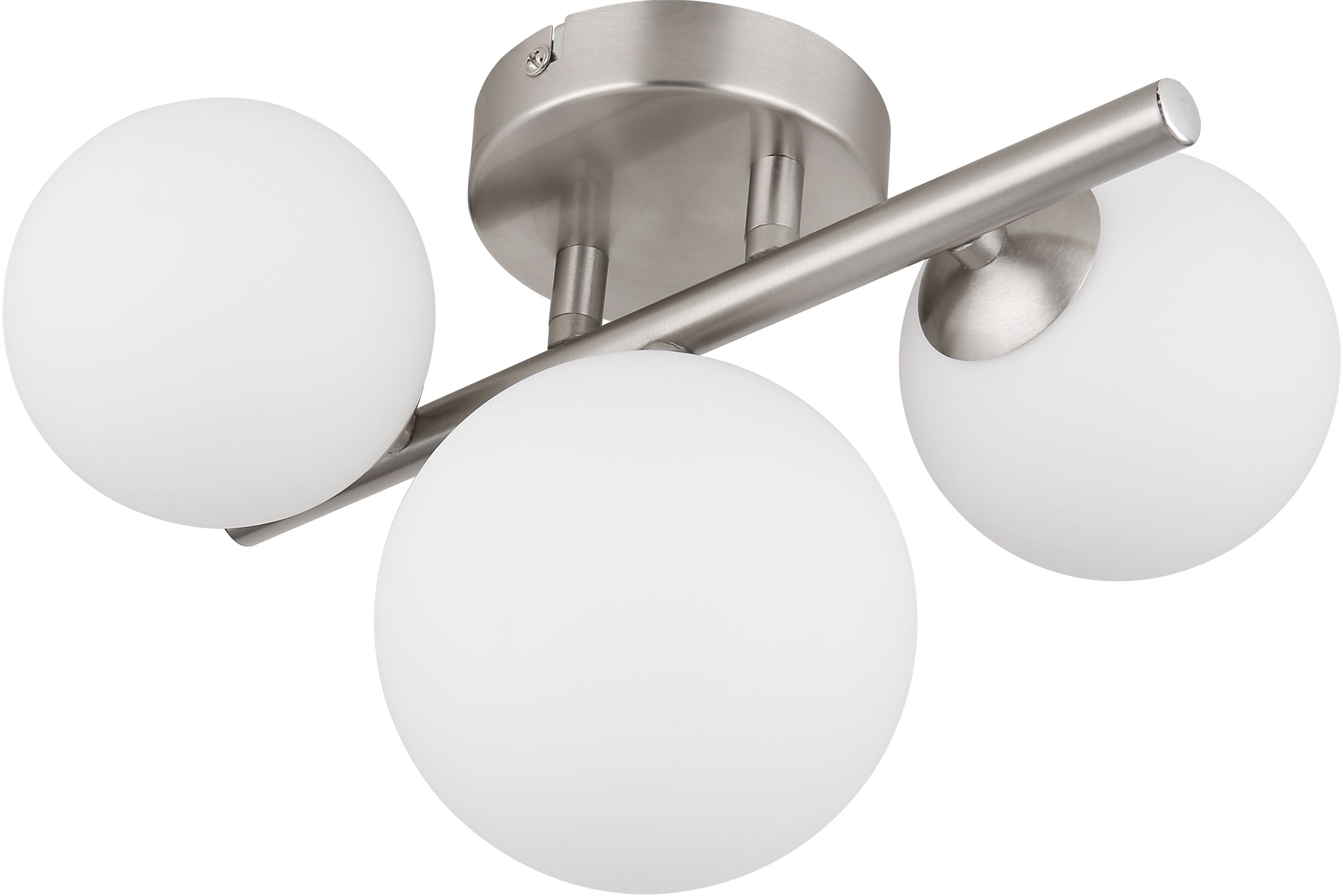 Globo Lighting Riha Leuchter 3x3.5 W weiß-nikel 56140-3W