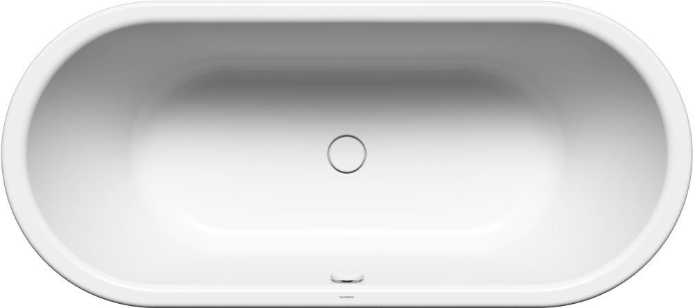 Kaldewei Ellipso Duo Oval Freistehende Badewanne 170x75 cm oval weiß 200140413001