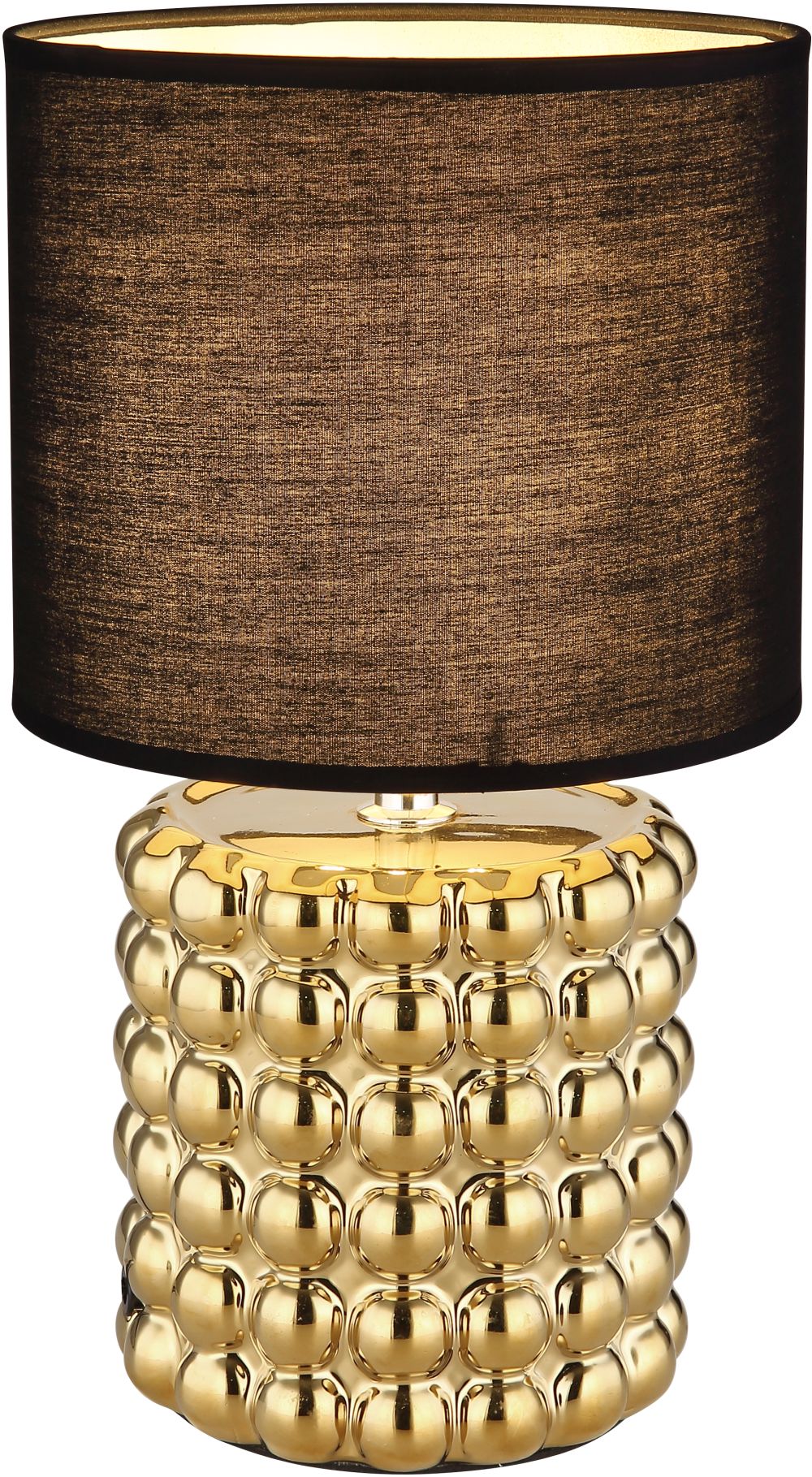Globo Lighting Valentino Tischlampe 1x40 W schwarz-gold 21626