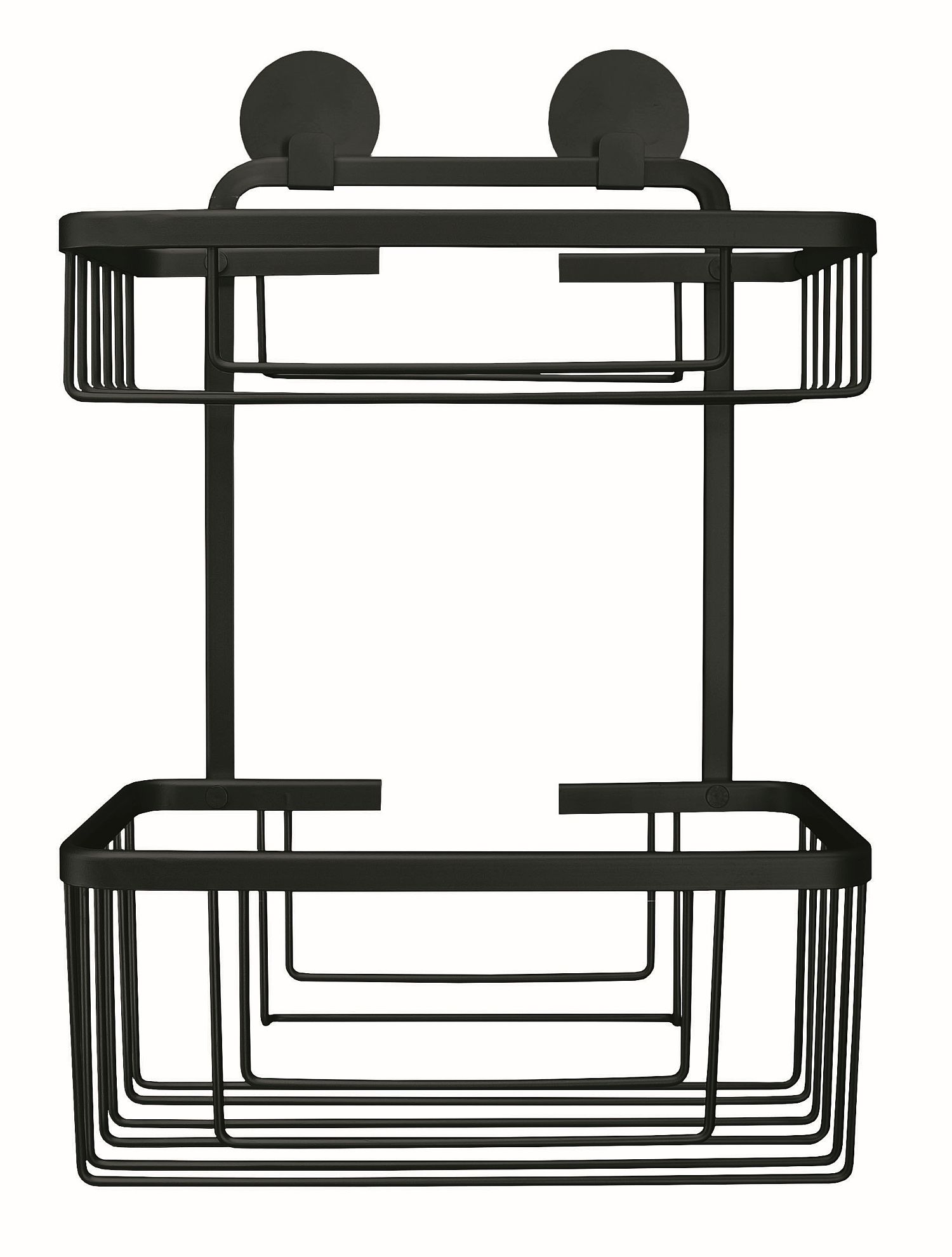 Kleine Wolke Rocco Badezimmerkorb schwarz 8061926806