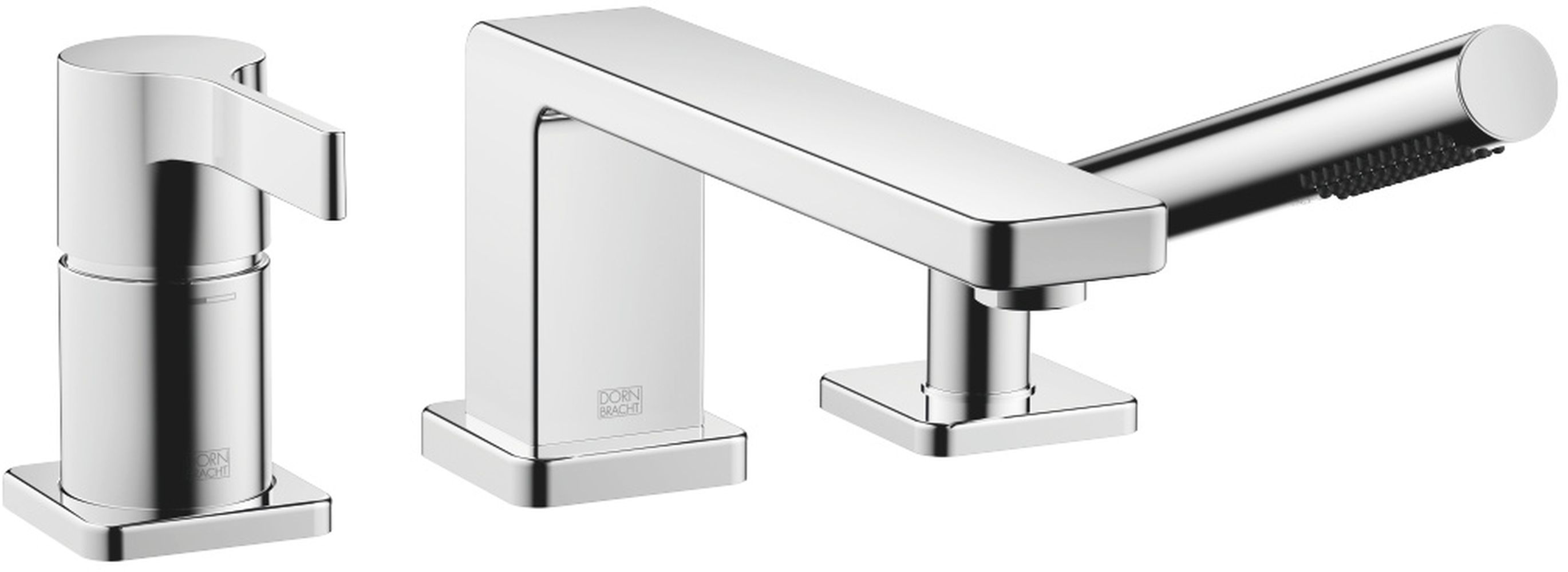 Dornbracht Lulu Badewannen- und Duscharmatur awannenmontiert chrom 27412710-00