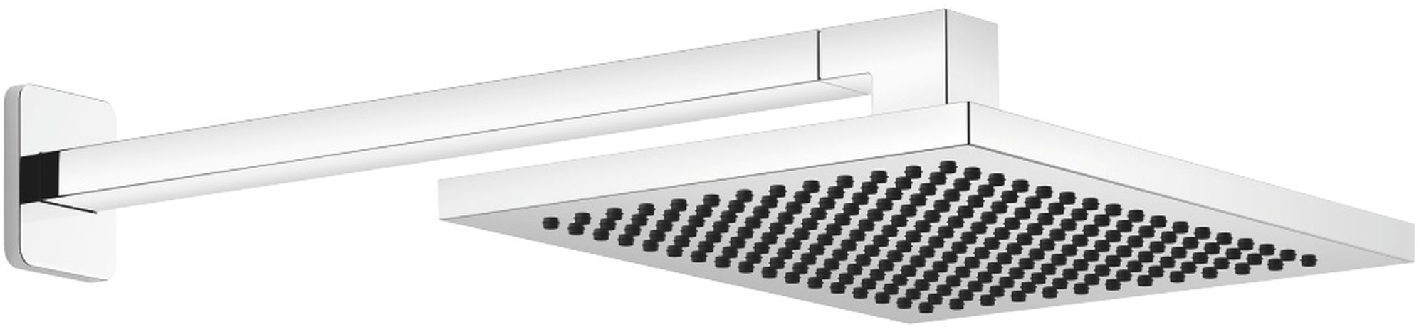 Dornbracht Lulu Kopfbrause mit Brausearm 30x24 cm rechteckig chrom 28786710-00