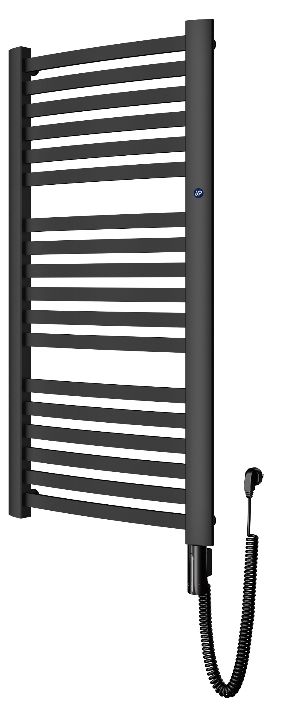 Instal Projekt Retto Electro Elektrischer Heizkörper 180x54 cm schwarz RETE-50/180C31+GH-09C2