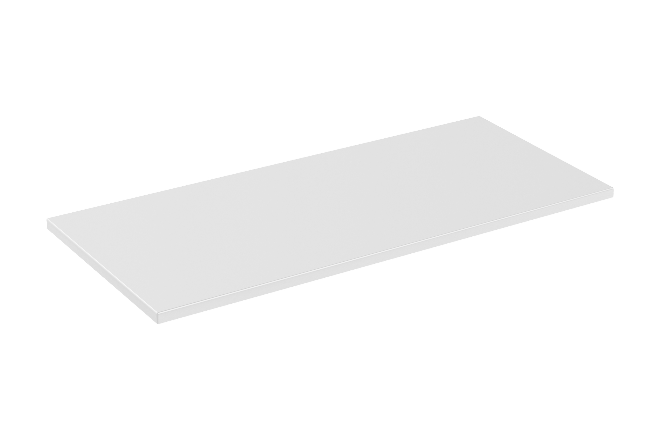 Comad Iconic White Naphtha-Arbeitsplatte 100.4x46 cm weiß ICONIC WHITE 89-100-B