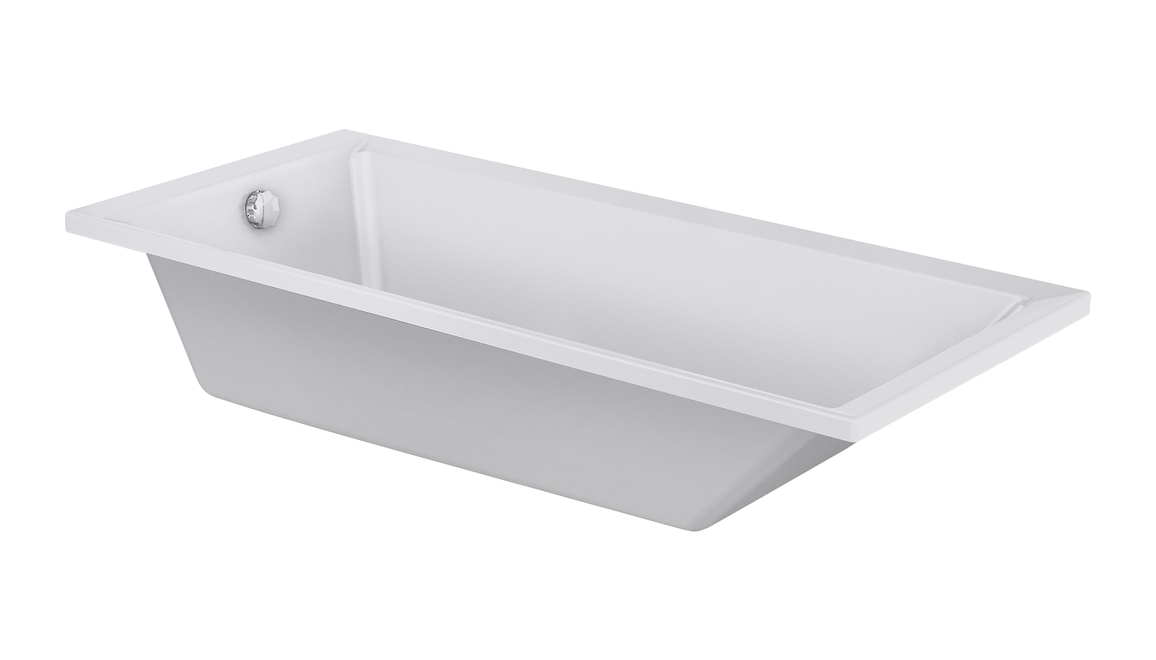 Cersanit Balinea Rechteckige Badewanne 180x80 cm weiß S301357